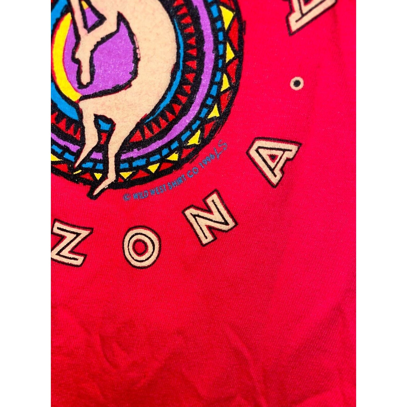 Vintage Vintage Sedona Arizona Shirt Aboriginal Red Tee VTG 90s L Size US L / EU 52-54 / 3 - 5 Thumbnail