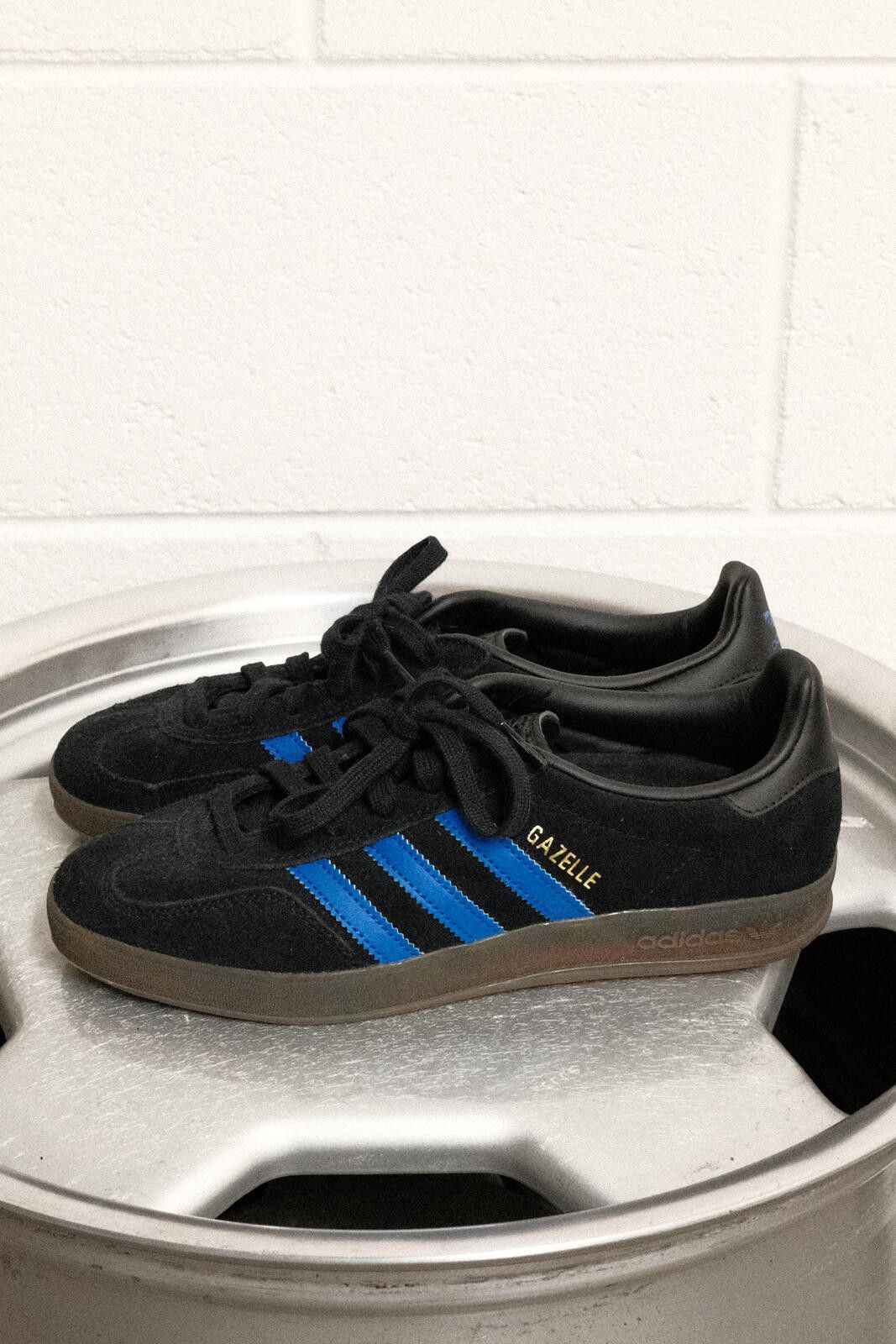 Adidas Adidas Gazelle Black and Blue Sneakers US 6.5 Size US 9 / EU 42 - 4 Thumbnail