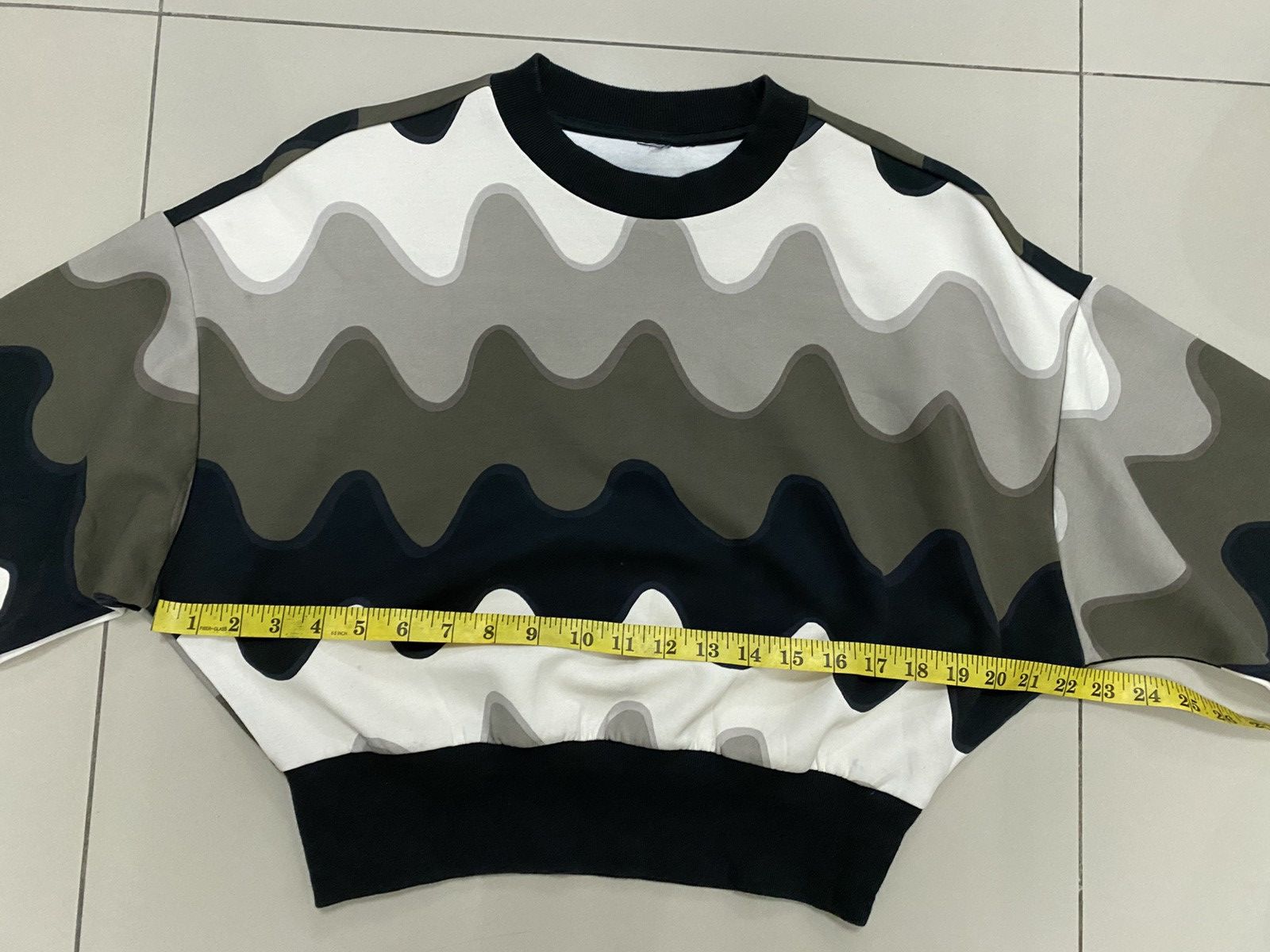 Vintage Adidas X Marimekko Stripe Sweatshirt Size S / US 4 / IT 40 - 8 Thumbnail