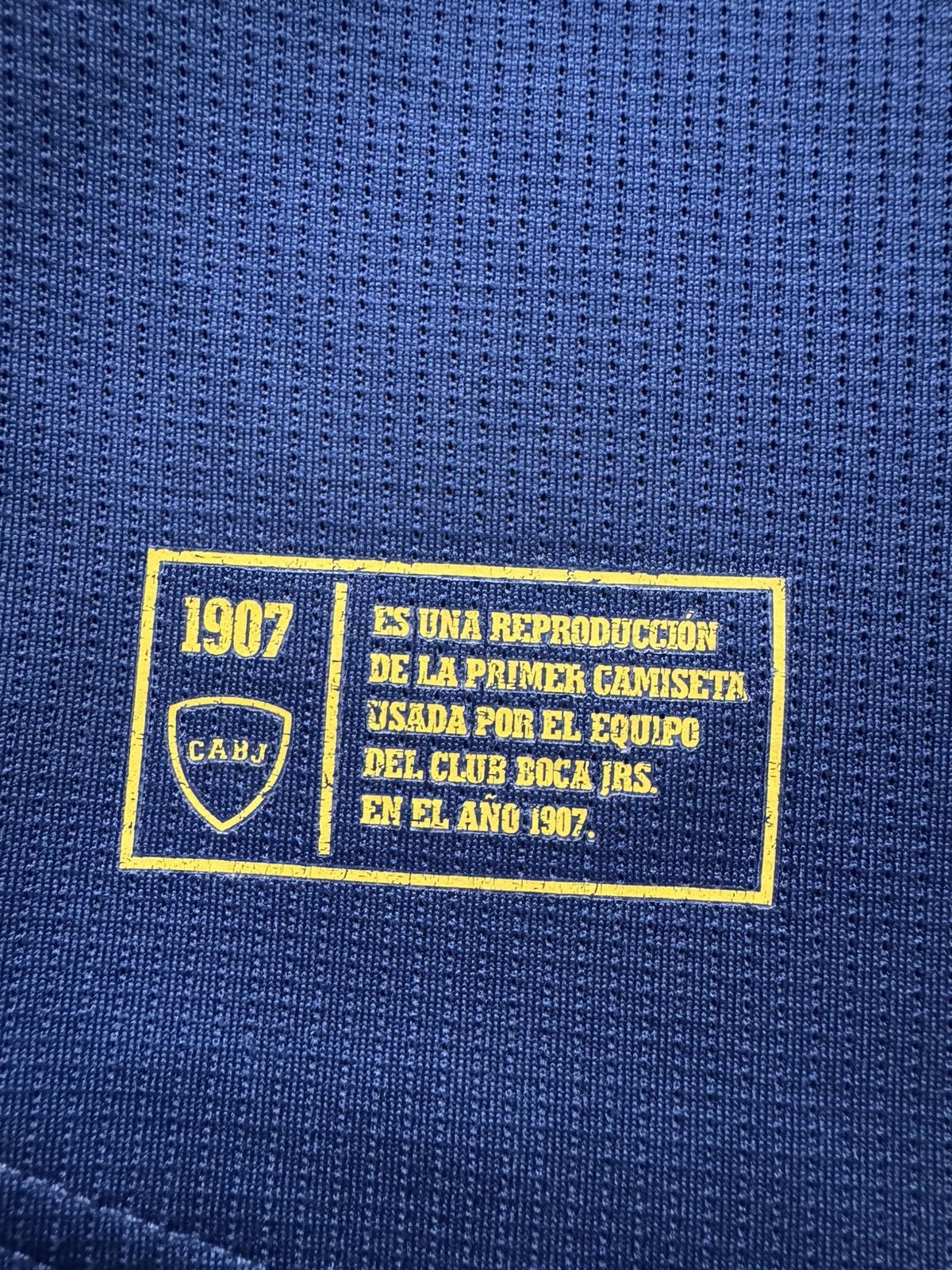 Nike CA Boca Juniors Centenary 2005 Nike Shirt Size US XL / EU 56 / 4 - 7 Thumbnail