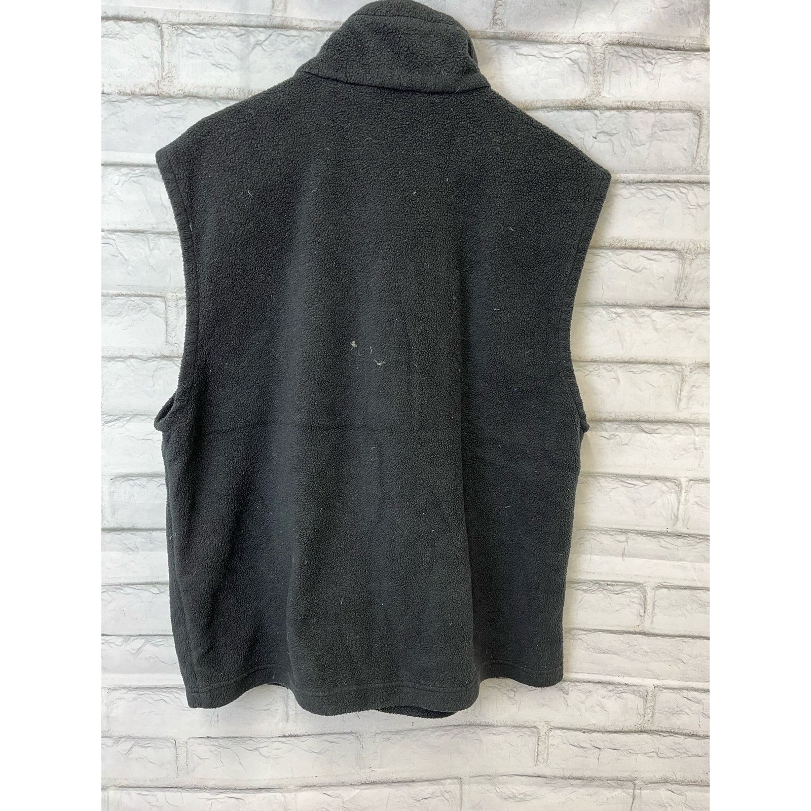 Columbia Columbia Fleece Vest Mens Large Black Full Zip Size US L / EU 52-54 / 3 - 2 Thumbnail
