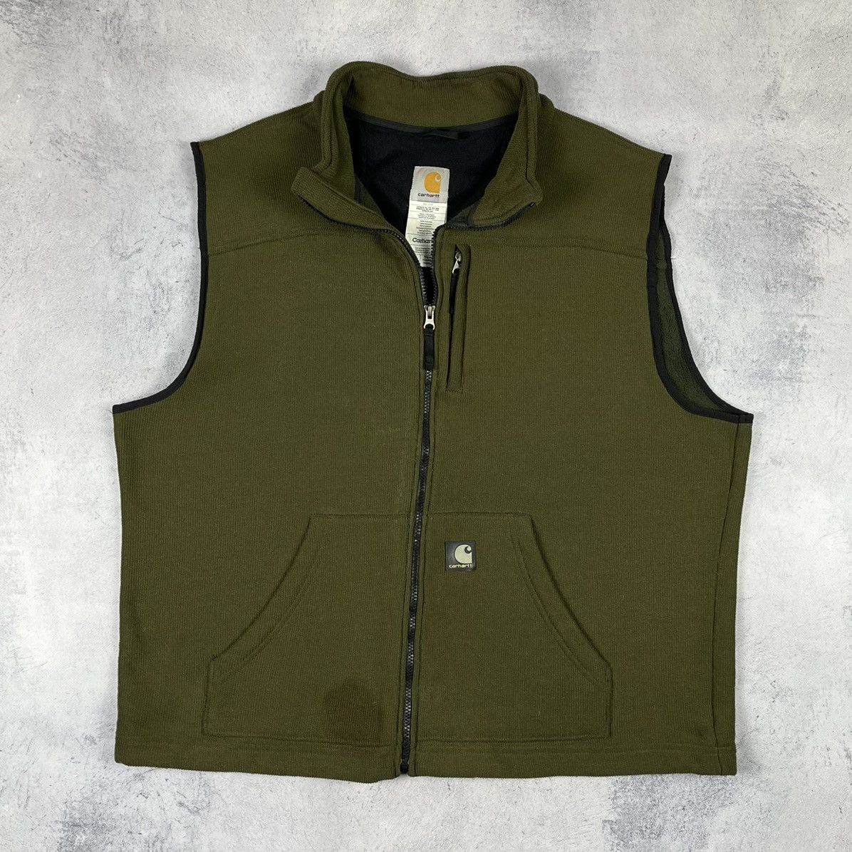 Carhartt Vintage Carhartt fleece vest 90’s Size US XL / EU 56 / 4 - 2 Thumbnail