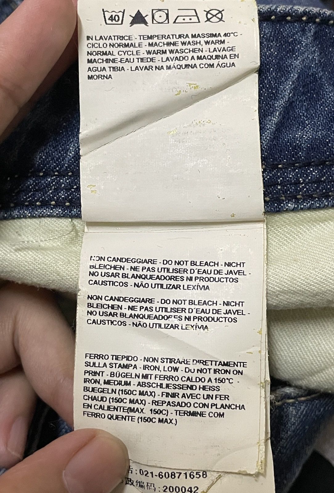 Energie × Vintage Rare Design Vintage Brand Energie Jeans 2000s Size US 36 / EU 52 - 14 Thumbnail