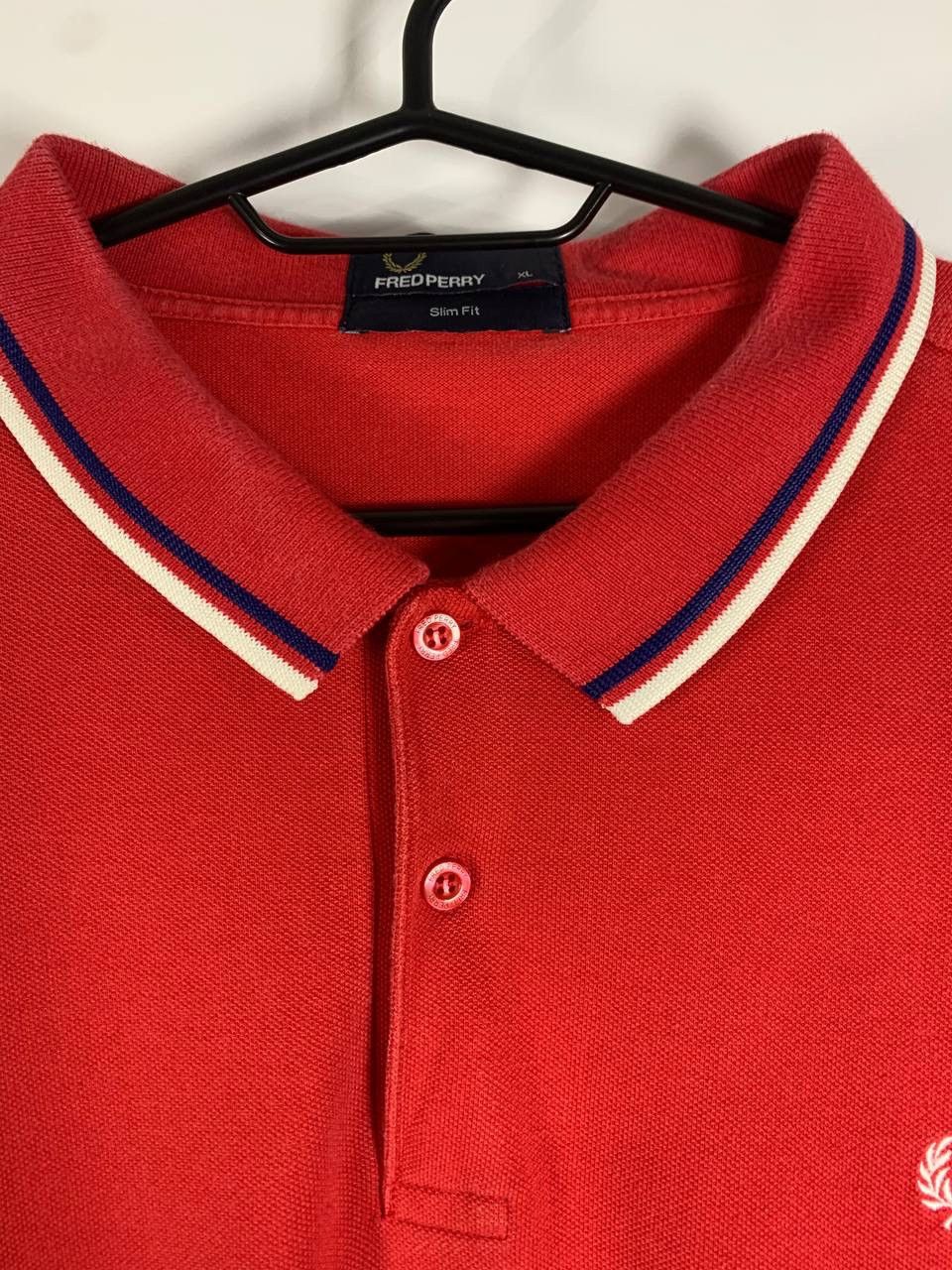 Fred Perry Fred Perry | Red | XL | Slim Fit Size US XL / EU 56 / 4 - 2 Thumbnail