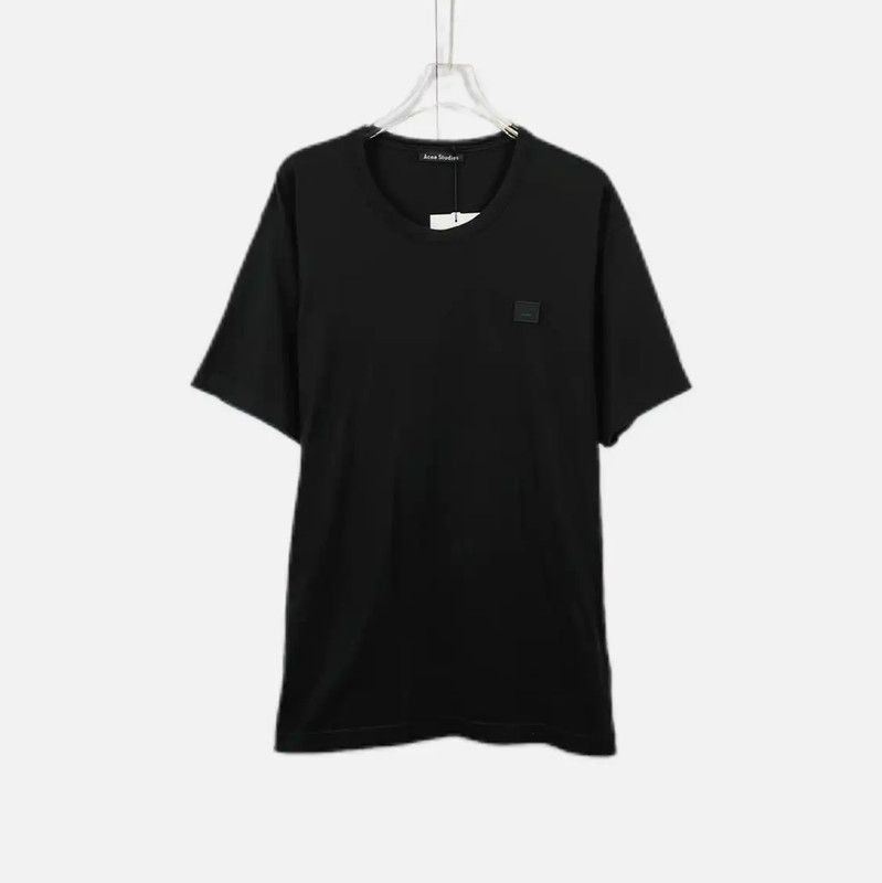 Acne Studios Acne Studios Summer Black Cotton Short Sleeve T-Shirt Size M / US 6-8 / IT 42-44 - 1 Thumbnail
