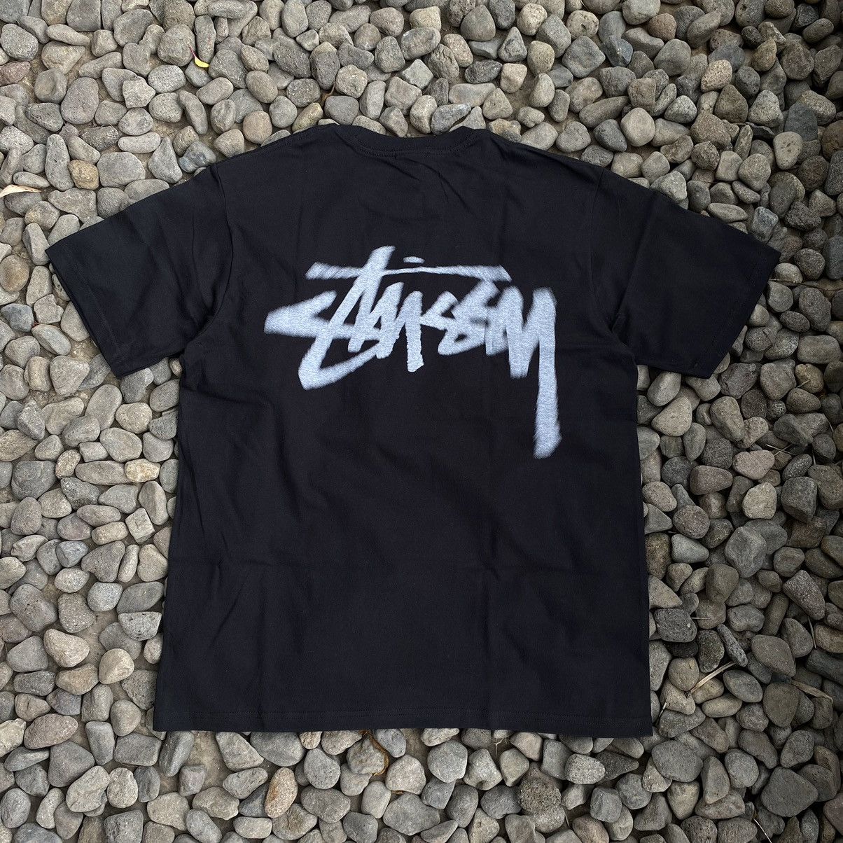 image of Stussy Dizzy Tee in Black, Men's (Size XL)