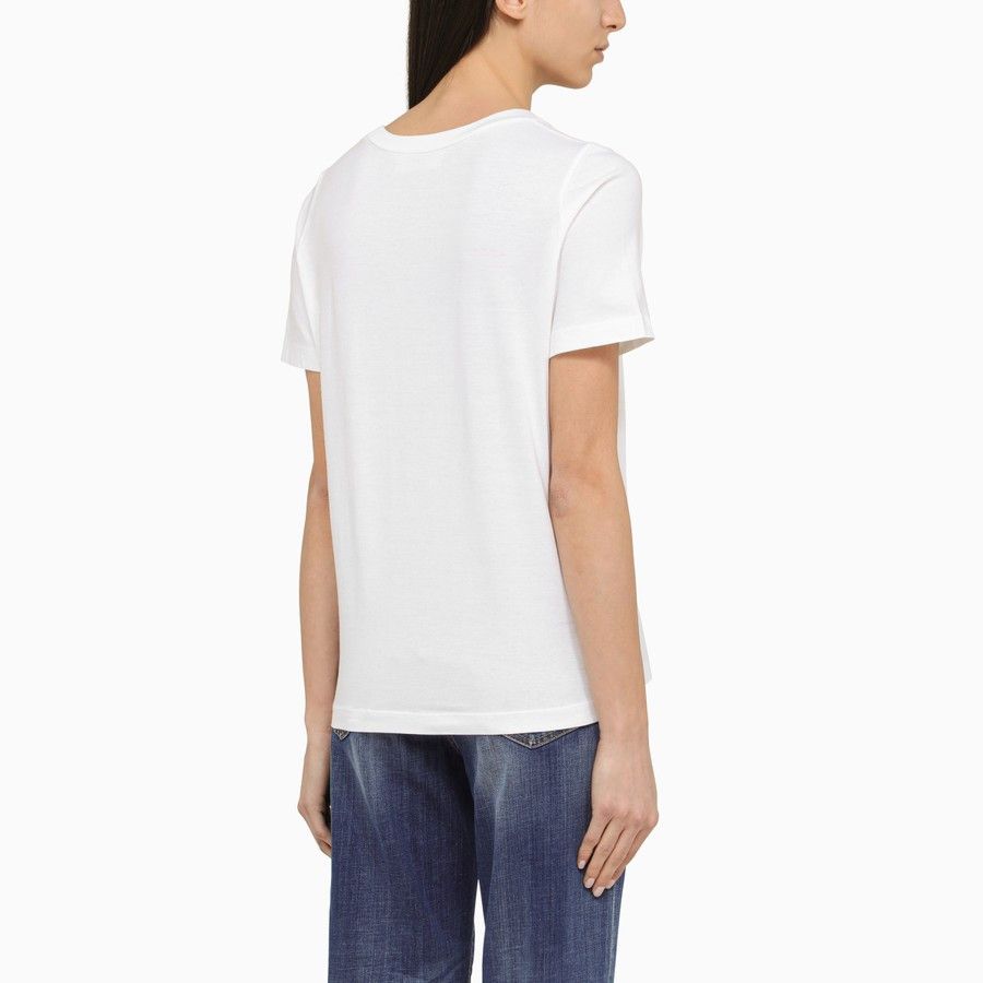 Dsquared2 o1d2blof0824 Cotton Logo T-Shirts in White Size S / US 4 / IT 40 - 3 Thumbnail