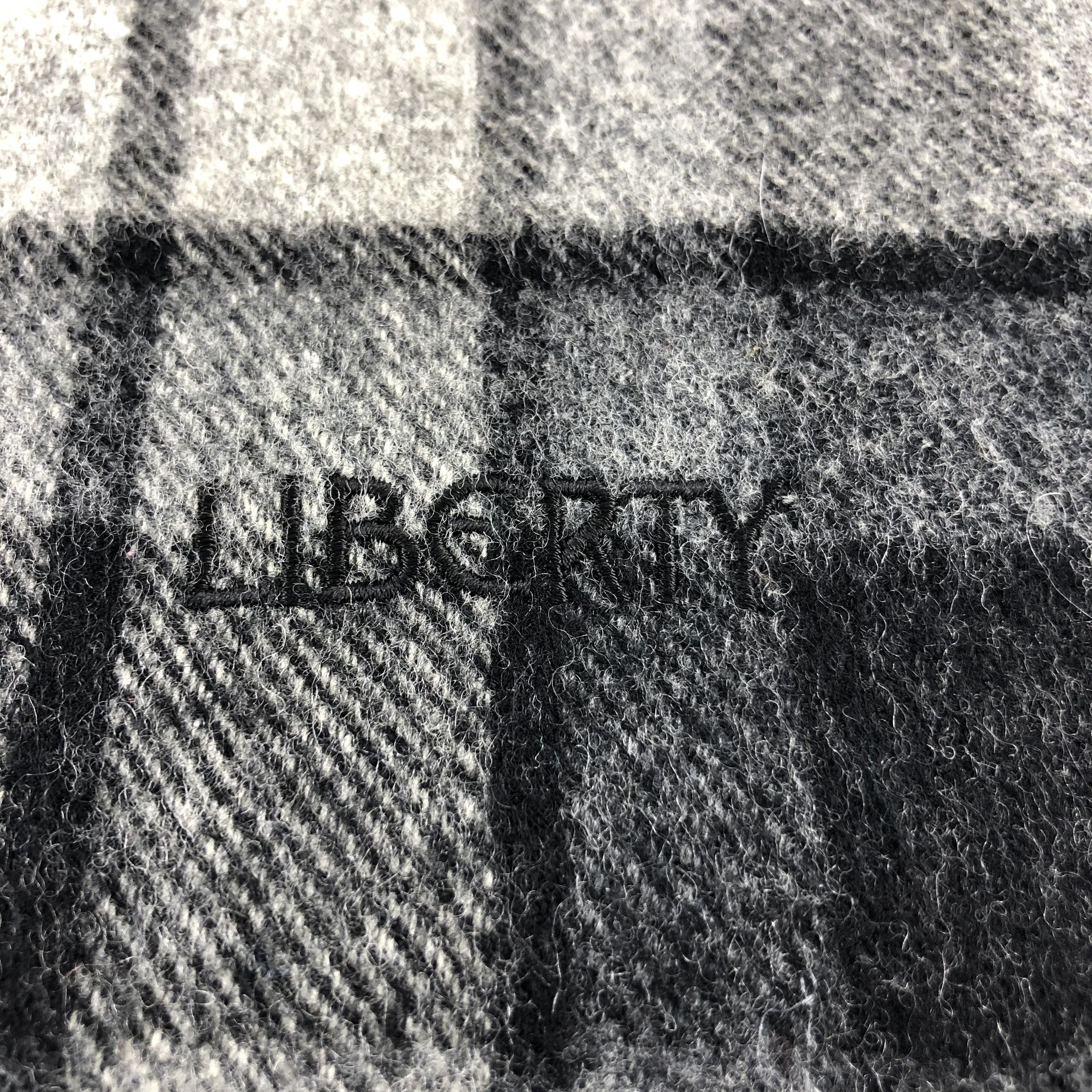 Liberty Liberty Tartan Wool Scarf Muffler V806 Size ONE SIZE - 4 Thumbnail