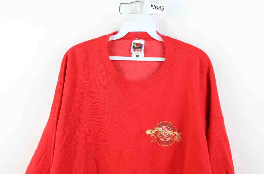 Vintage Vintage 90s Meet Me In St Louis Cheers Bar Sweatshirt Size US XXL / EU 58 / 5 - 2 Thumbnail