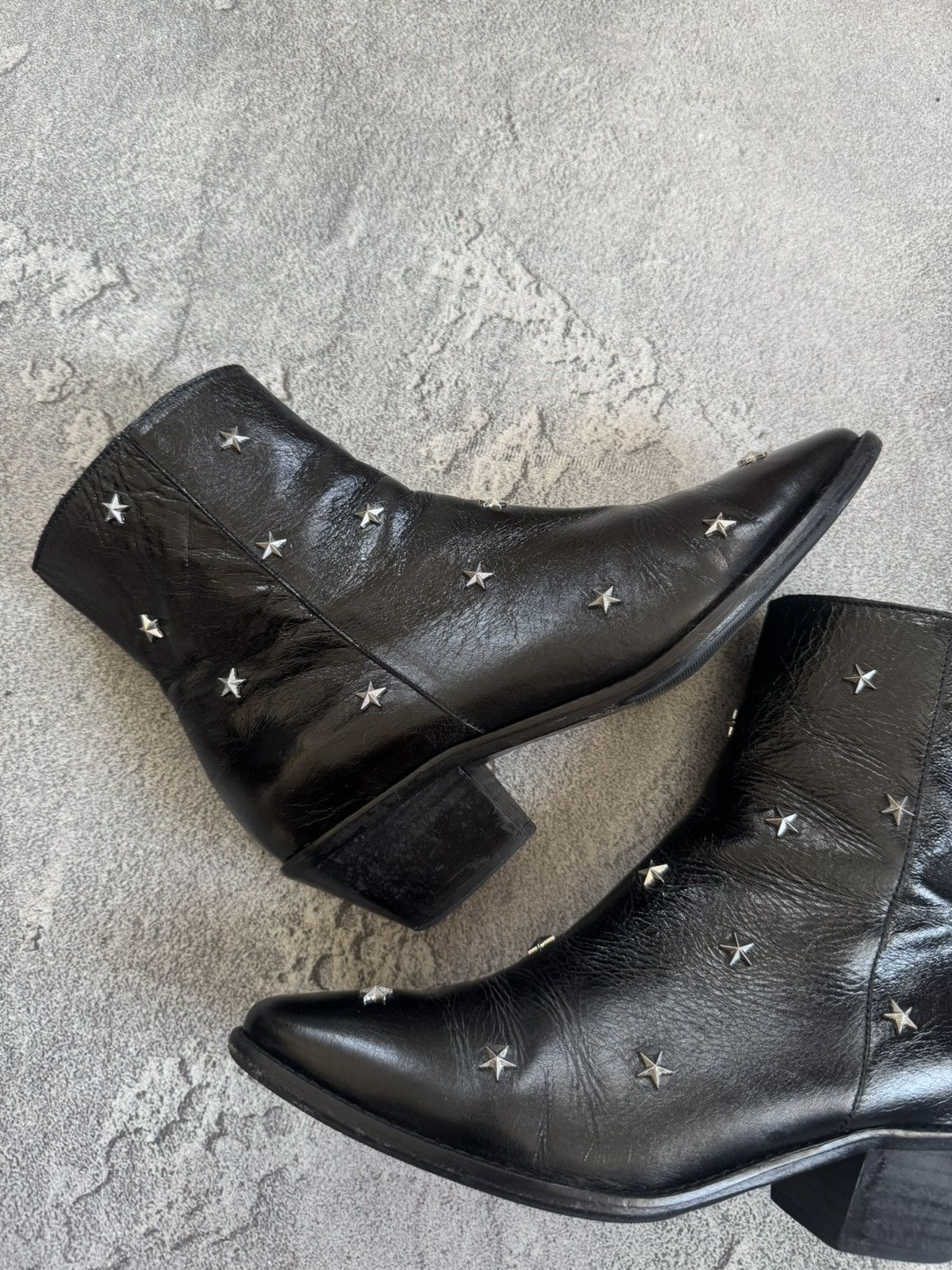 Zadig & Voltaire Zadig & Voltaire tyler pointed tor star studded ankle boots Size US 9 / IT 39 - 5 Thumbnail