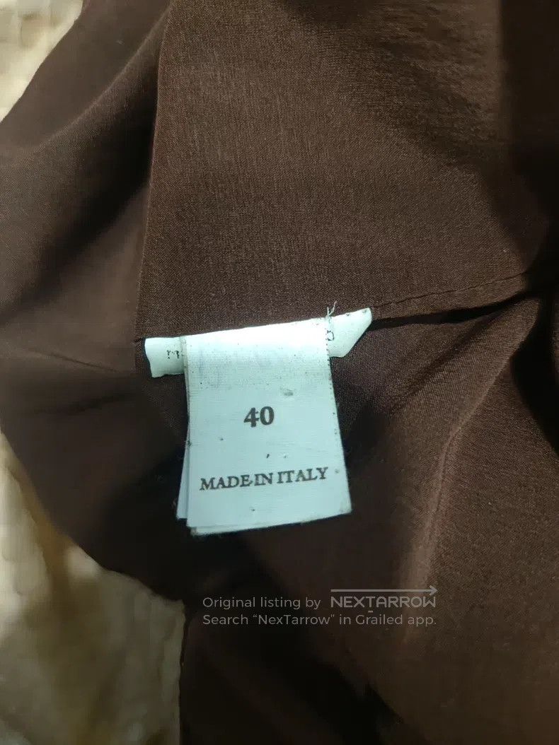 Brunello Cucinelli Brunello Cucinelli Leather vest, coffee color Size XS / US 0-2 / IT 36-38 - 8 Thumbnail