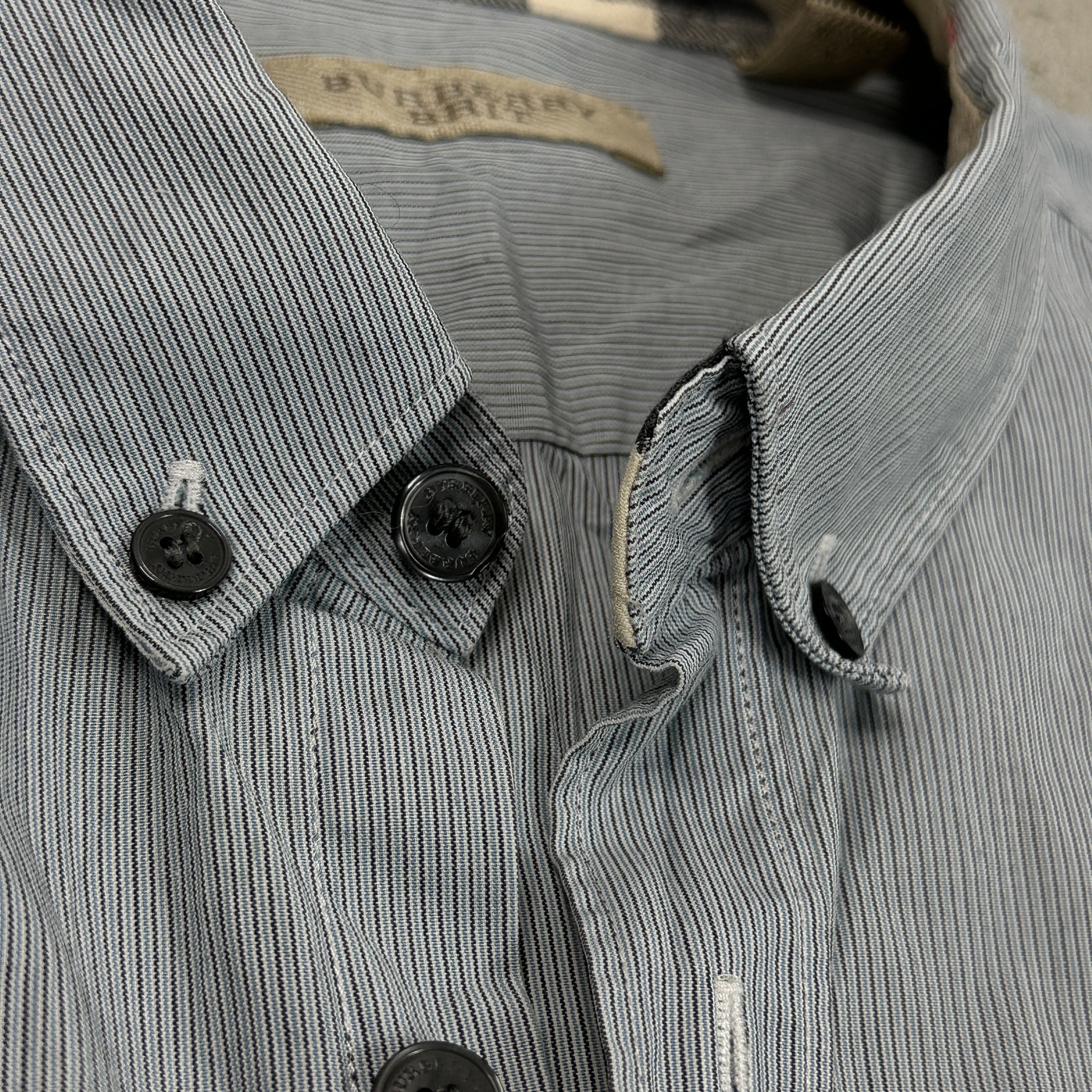 Burberry × Vintage Vintage Casual Preppy Old Money Burberry Shirt 00s Size US M / EU 48-50 / 2 - 5 Thumbnail