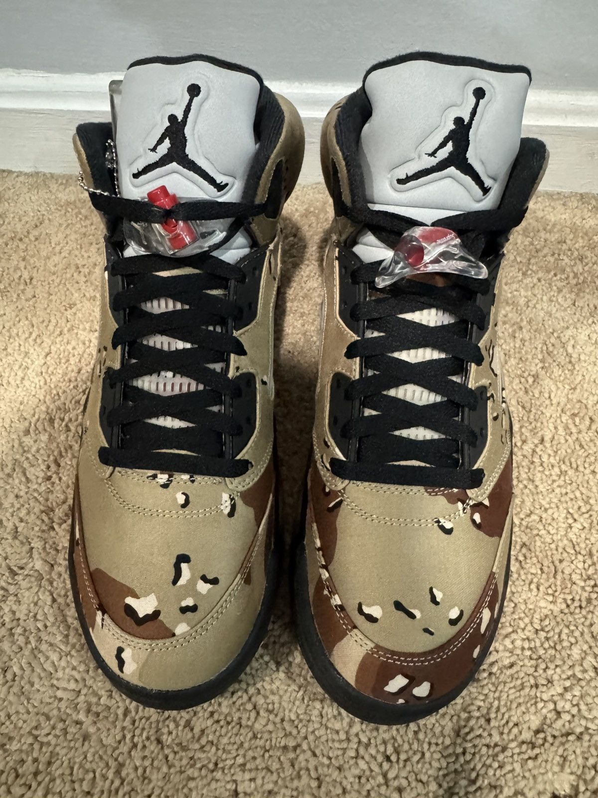 Jordan Brand Jordan 5 x Supreme Desert Camo 2015 Size US 10 / EU 43 - 3 Thumbnail