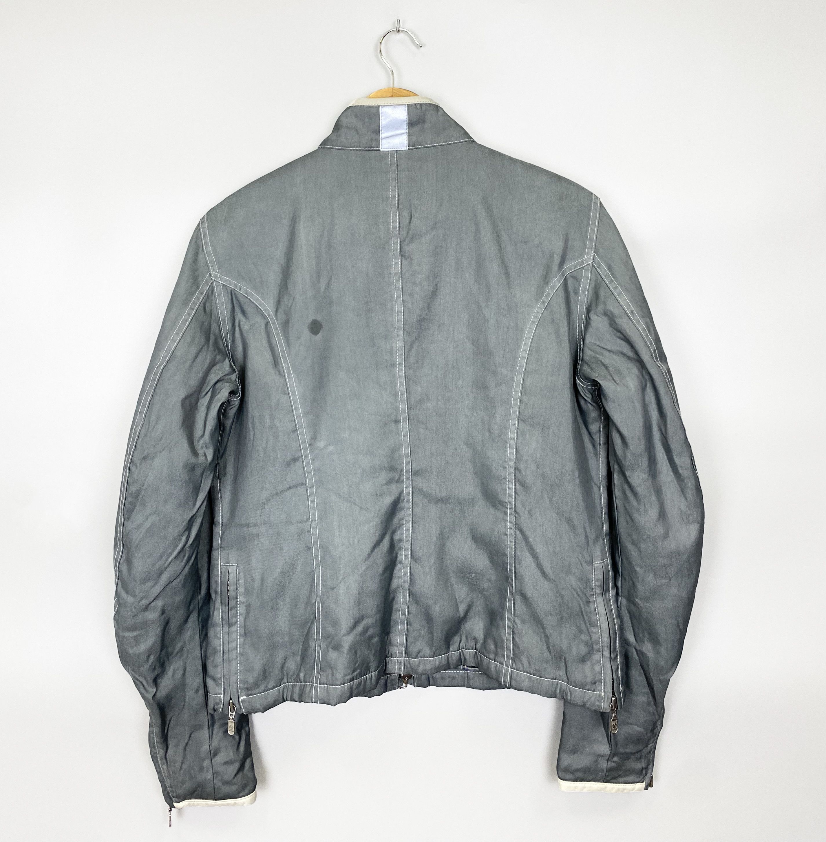 Belstaff Belstaff Gold Made in Italy Women's Bomber Jacket Size M / US 6-8 / IT 42-44 - 7 Thumbnail