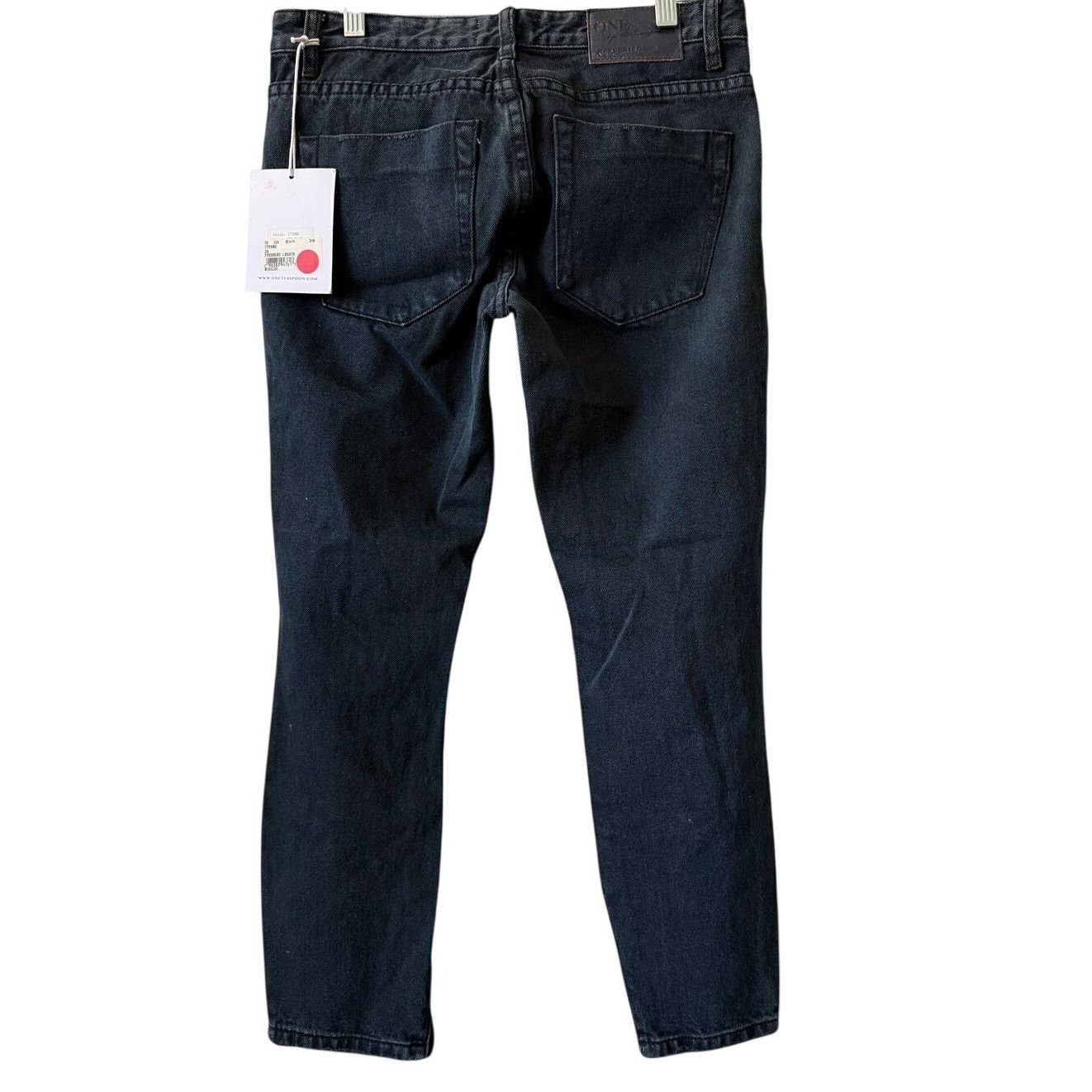 One Teaspoon One Teaspoon Fox Black FreeBird Skinny Leg Jean 26 Size 26" / US 2 / IT 38 - 4 Thumbnail