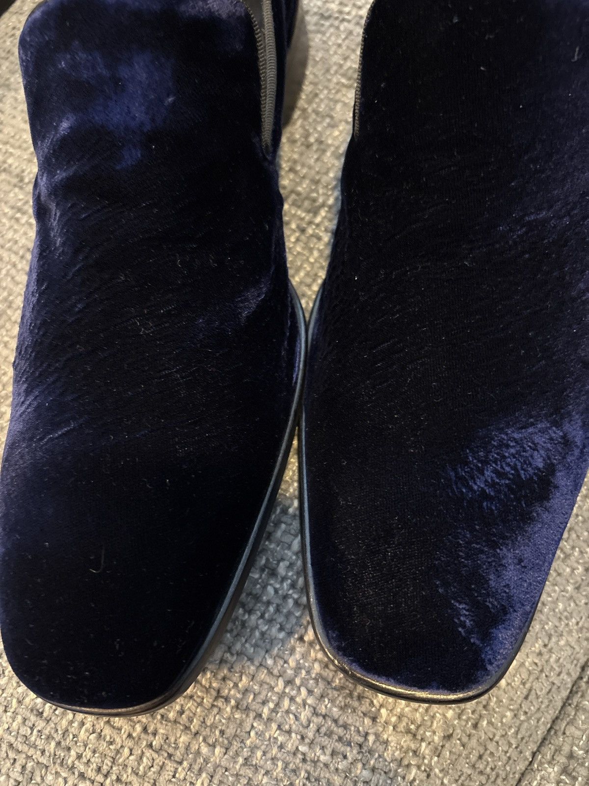 Giuseppe Zanotti Giuseppe Zanotti Velvet Loafers Men’s + Box Size US 10 / EU 43 - 4 Thumbnail