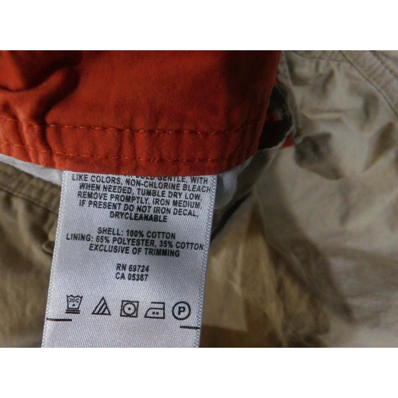 Vintage Columbia Shorts Mens 36W Khaki Outdoor Hiking Casual Cotton Beige Size US 36 / EU 52 - 7 Thumbnail
