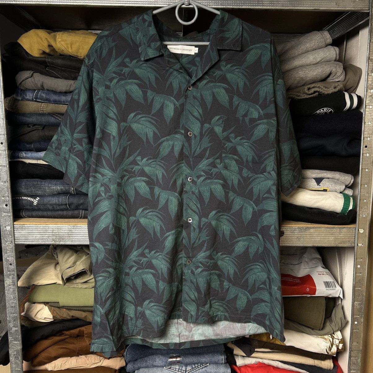 Other Designer Desmond Dempsey Graphic Luxury button sleep shirt Size US L / EU 52-54 / 3 - 1 Thumbnail