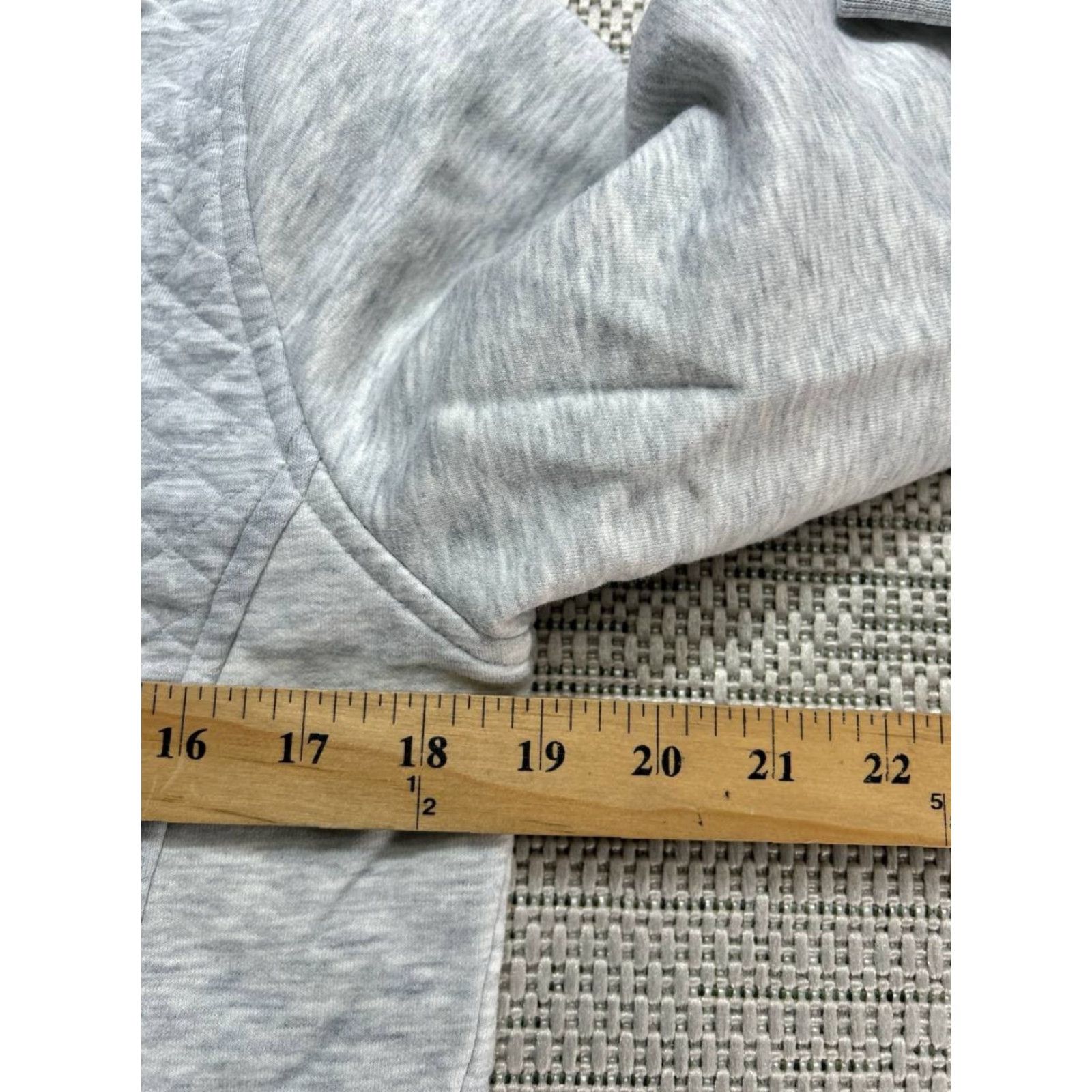 Vintage L.L.Bean Jacket Womens Medium Gray Cotton Quilted Full Zip Size M / US 6-8 / IT 42-44 - 6 Thumbnail