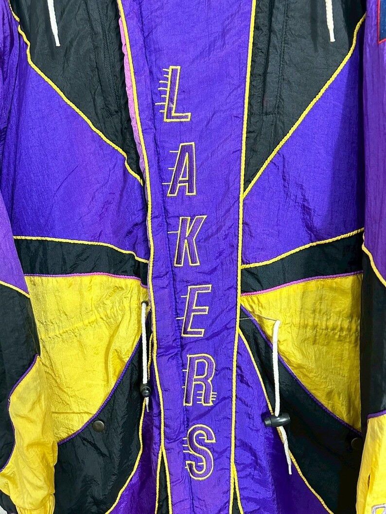 NBA Vintage 90s Los Angeles Lakers Jacket size L Size US L / EU 52-54 / 3 - 4 Thumbnail