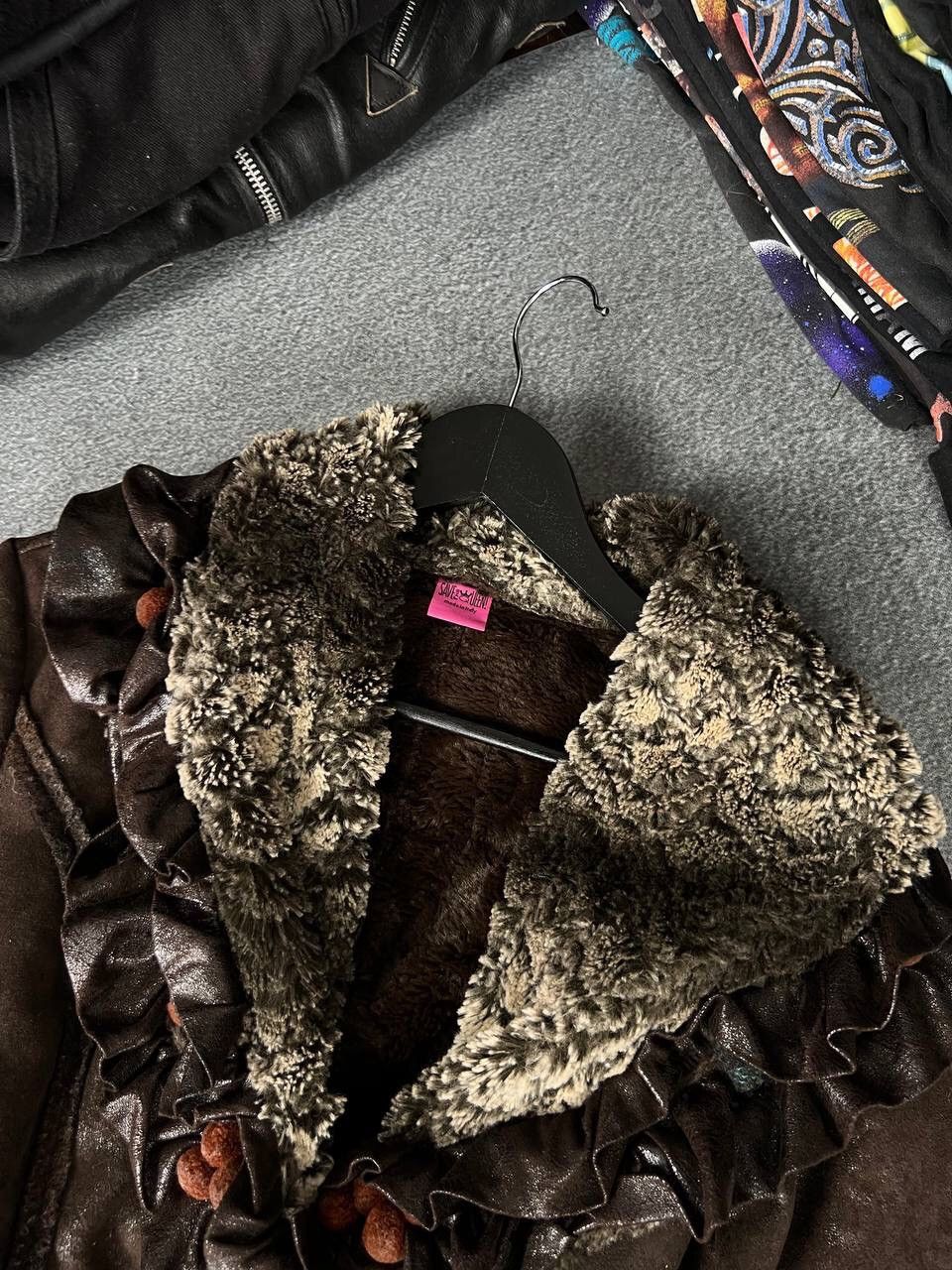 Save The Queen 00s Archival Futuristic Y2K Coat Jacket