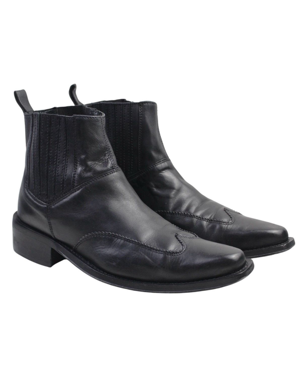 Vintage 2000S HARDWORK WESTERN SANTIAGO LEATHER BOOTS Size US 10 / EU 43 - 1 Thumbnail