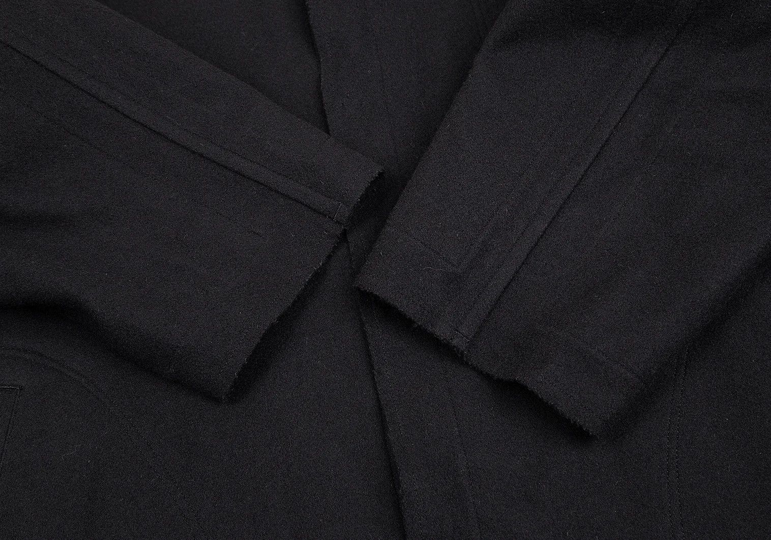 Yohji Yamamoto Yohji Yamamoto Wool Felt Hooded Coat Size US M / EU 48-50 / 2 - 7 Thumbnail