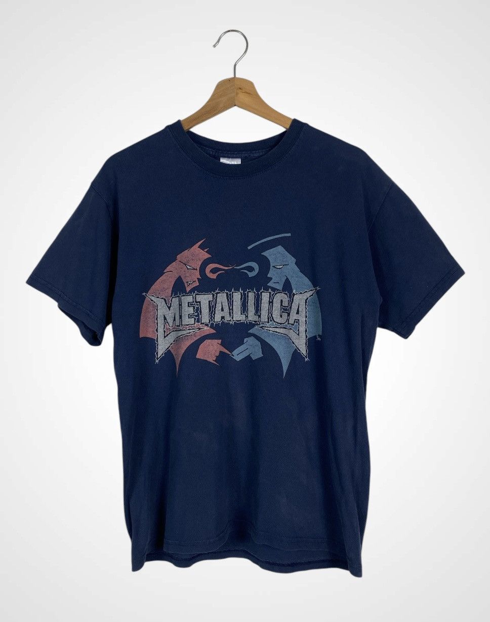 Band Tees Rare Vintage Metallica Band Tee Shirt Size US M / EU 48-50 / 2 - 1 Thumbnail