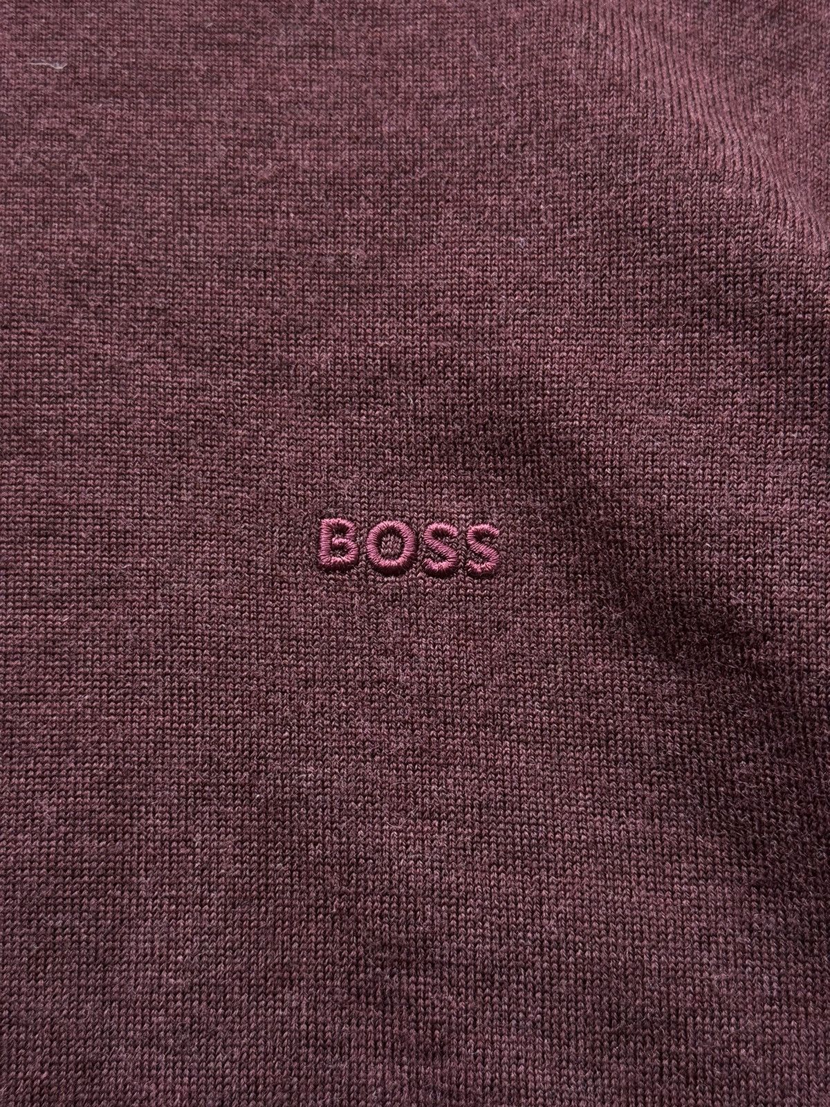 Hugo Boss Hugo Boss 100% wool knit logo minimalist sweater pullover Size US M / EU 48-50 / 2 - 3 Thumbnail