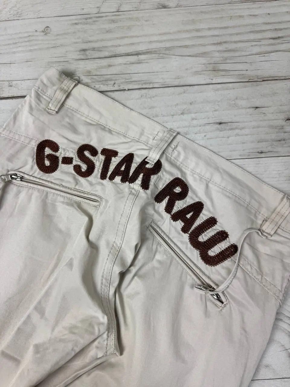 G-Star Vintage G Star Raw Big Logo Cargo Pants Y2K 90s Size US 34 / EU 50 - 3 Thumbnail