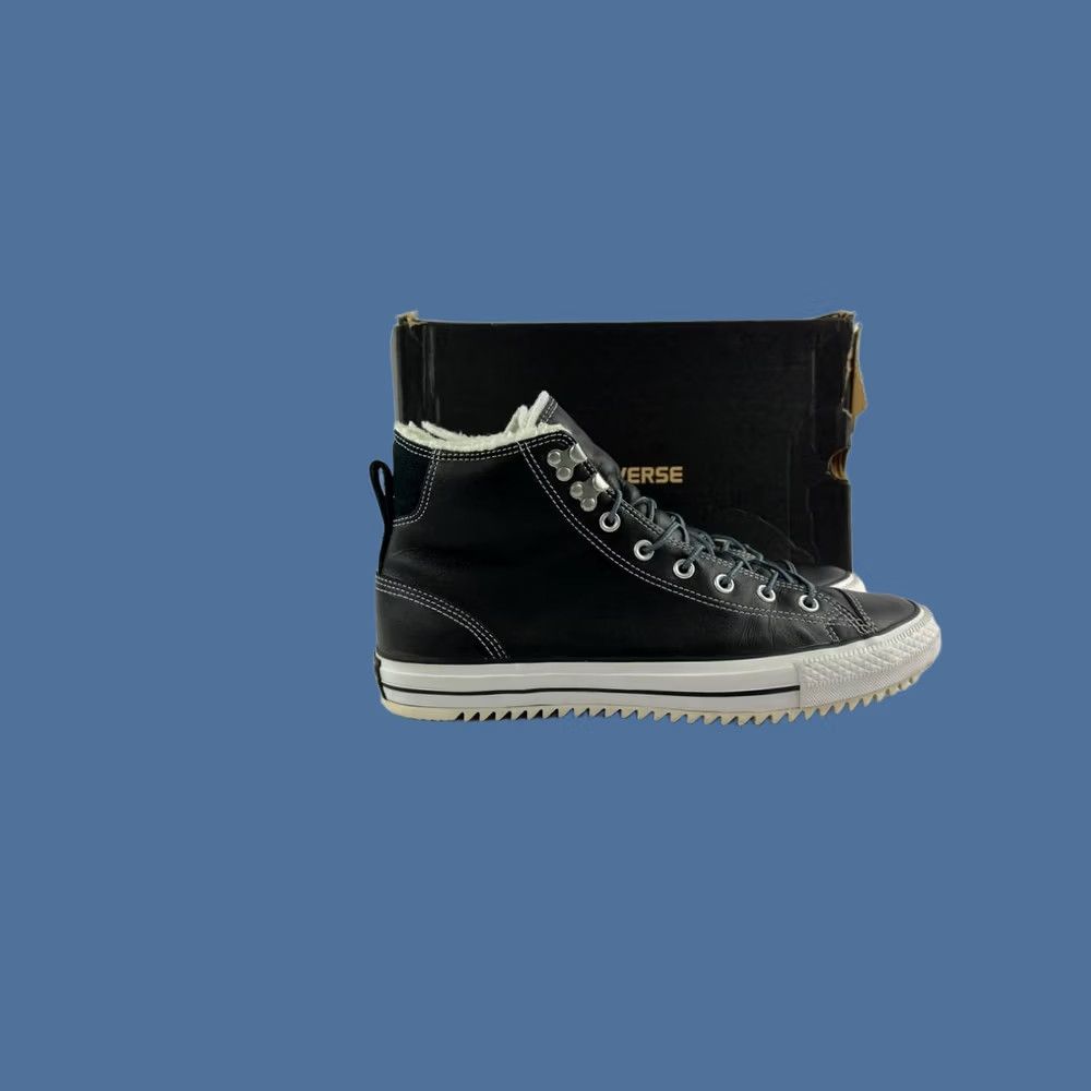 Converse Chuck Taylor All Star City Hiker High \'Black\' 144733C Men\'s Size 12 Converse Chuck Taylor All Star City Hiker Black Leather Hi  main image 2