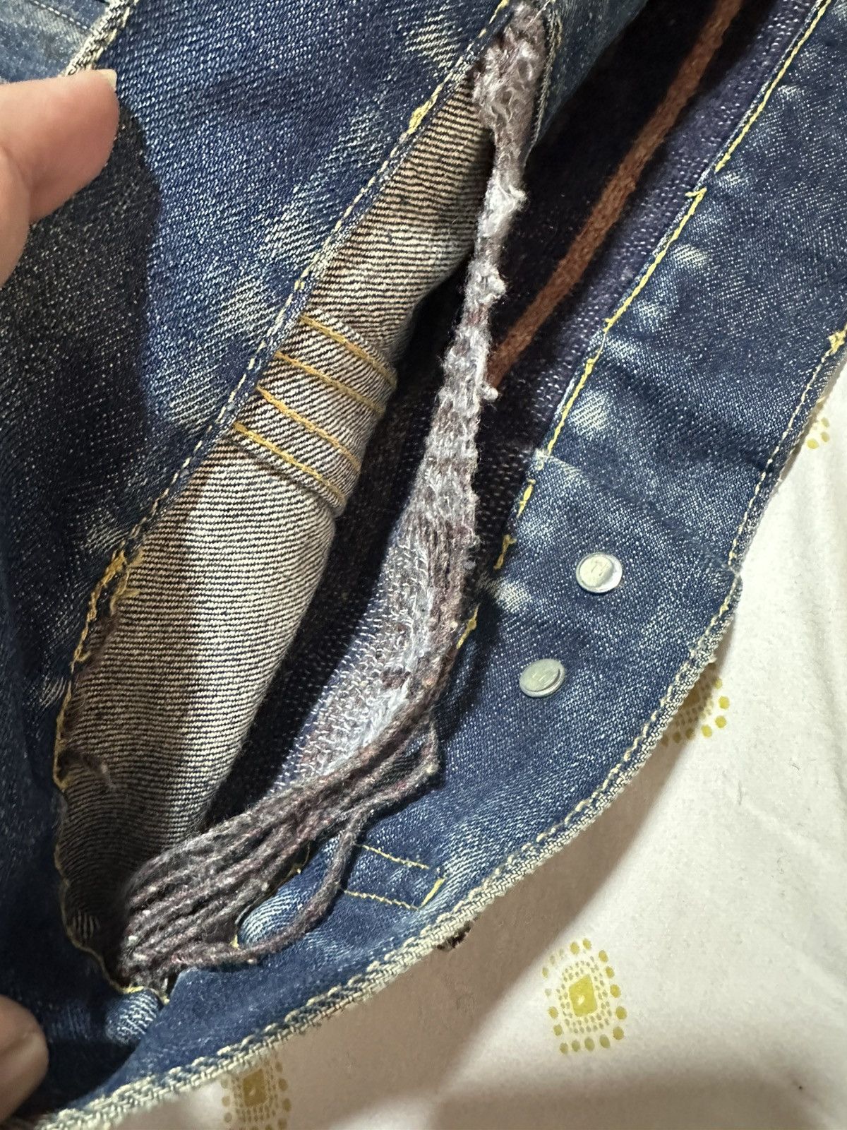 Levi's Vtg 60s 559 denim type 3 trucker jacket stamp button 17 Size US L / EU 52-54 / 3 - 9 Thumbnail