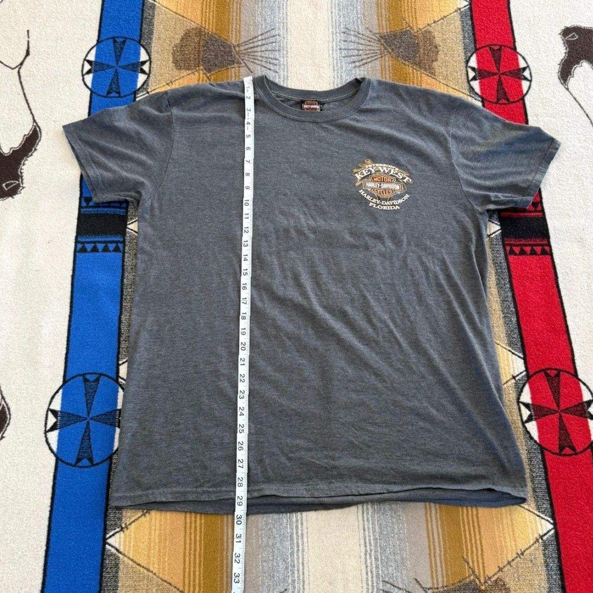 Harley Davidson Harley Davidson Shirt Mens XL Gray Short Sleeve Biker Motorcycle T-Shirt Double Sided Vintage: No Size US XL / EU 56 / 4 - 7 Thumbnail