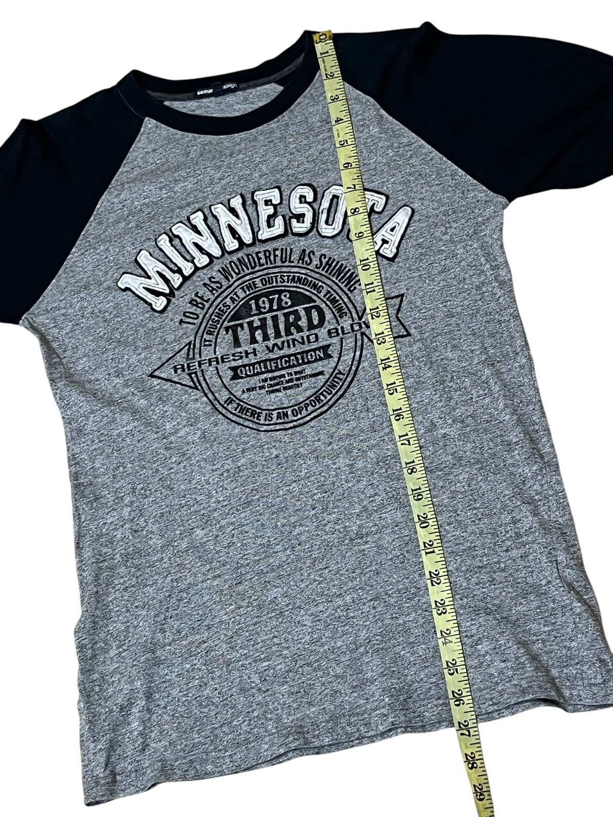 semanticdesign Nice🔥Japanese brand SEMANTIC DESIGN minnesota l/s tee shirt Size US S / EU 44-46 / 1 - 8 Thumbnail