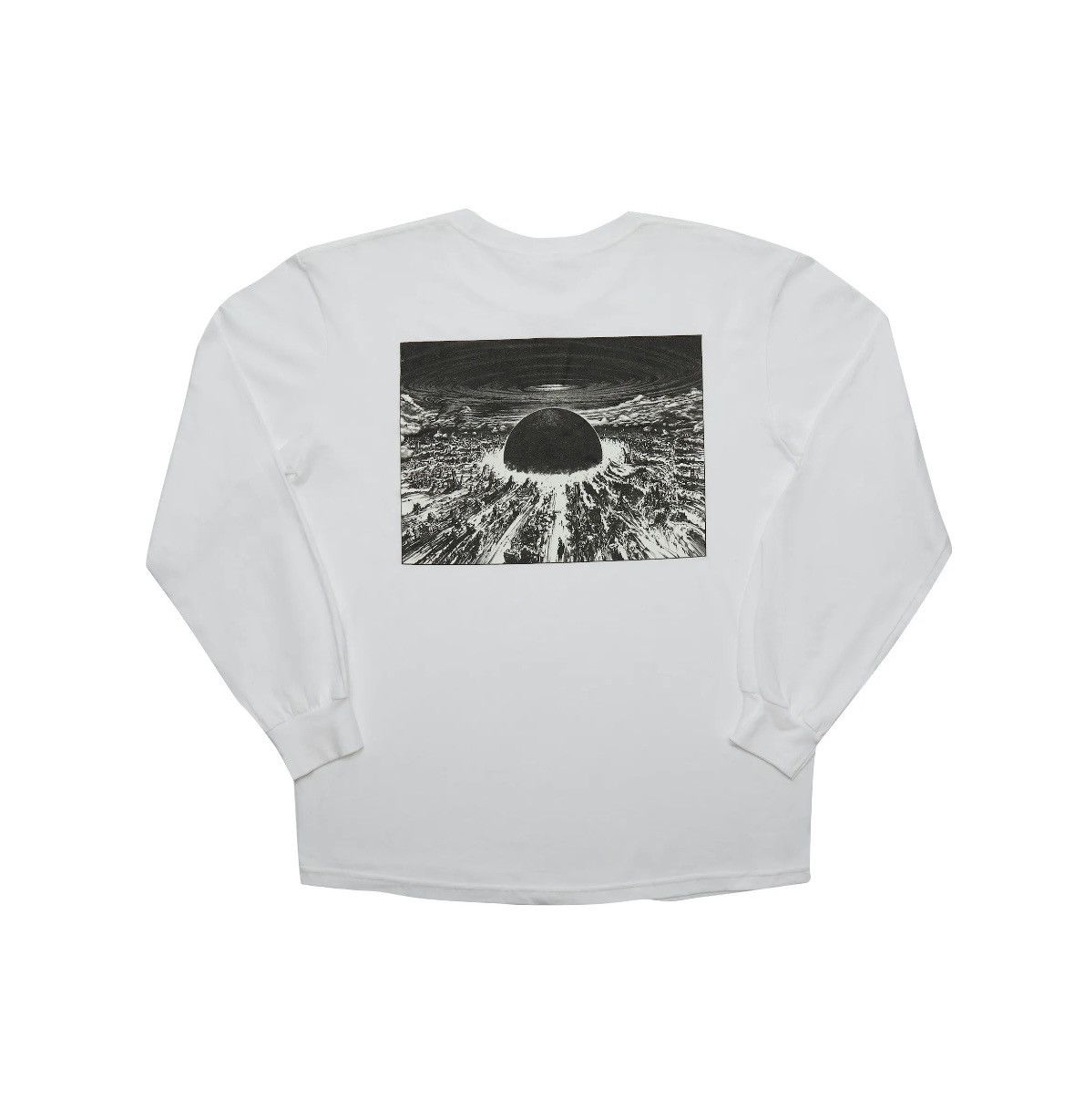 Image of Supreme Scarface Neo Tokyo L/s Tee White X-Large [New], Men's (Size XL)