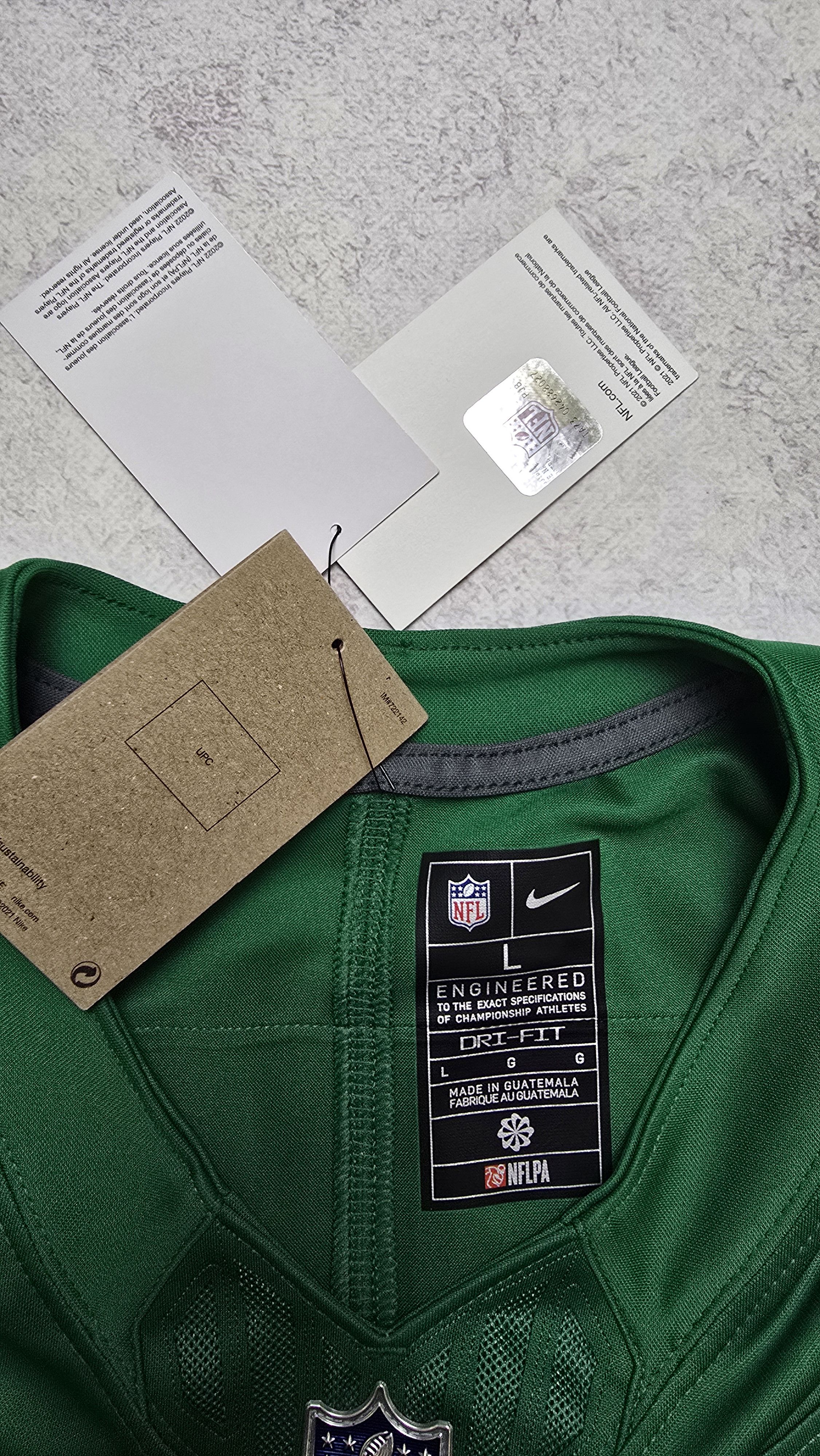 Nike Jason Kelce Philadelphia Eagles FUSE Limited Jersey Kelly Size US L / EU 52-54 / 3 - 17 Thumbnail