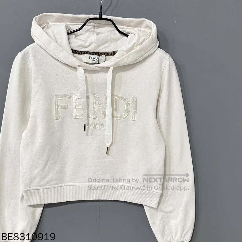 Other Fendi Embroidered Logo Hoodie Size S / US 4 / IT 40 - 2 Thumbnail