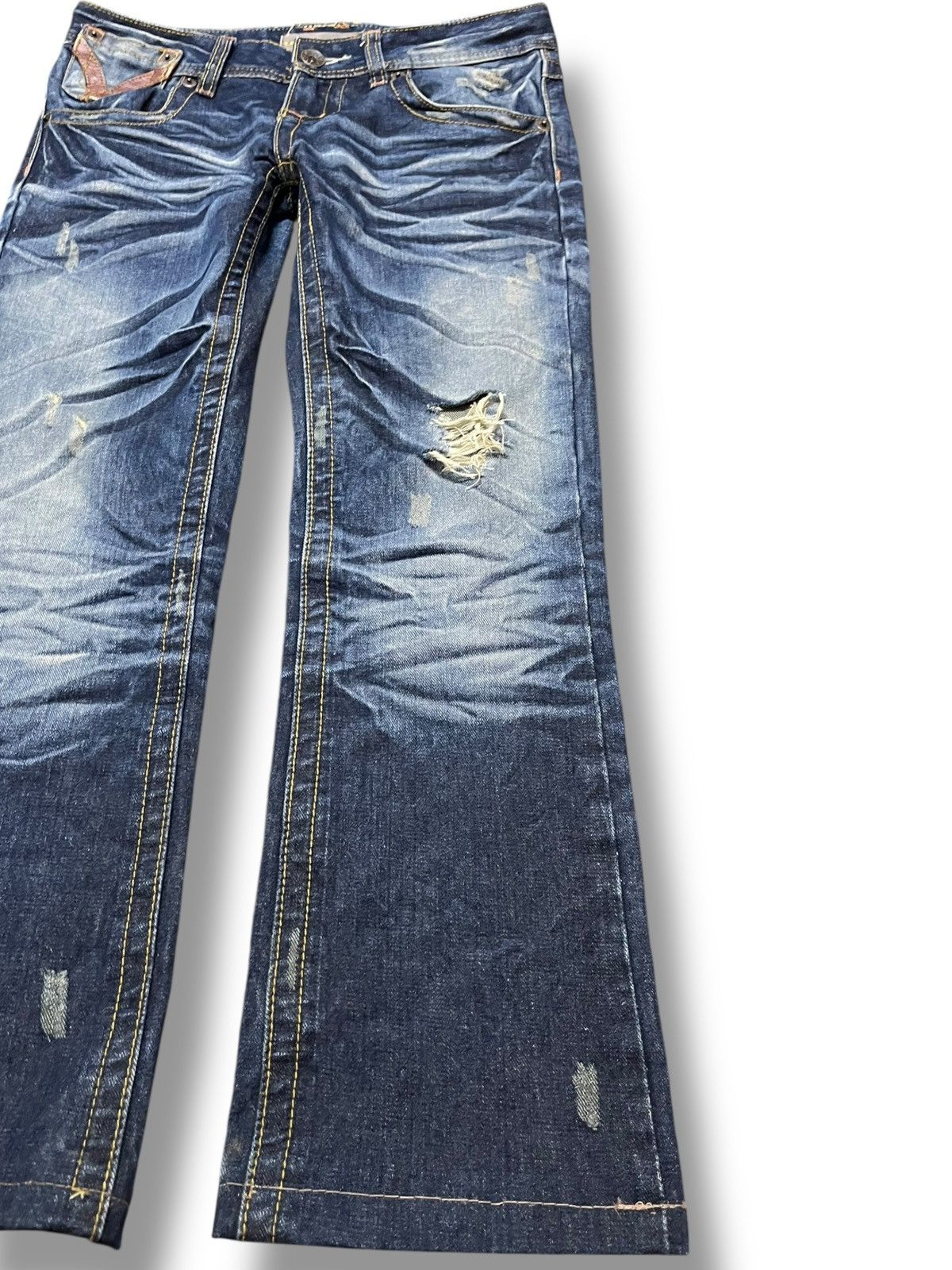 Trinity The Label Vintage Trinity Jeans Whiskers Denim Size US 32 / EU 48 - 5 Thumbnail