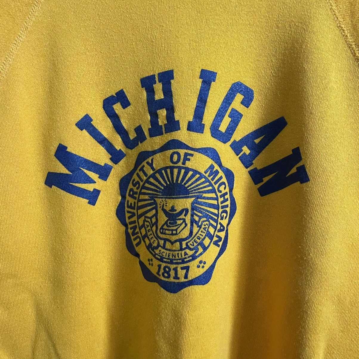 Vintage Vintage 90’s University of Michigan Crewneck Size US M / EU 48-50 / 2 - 2 Thumbnail