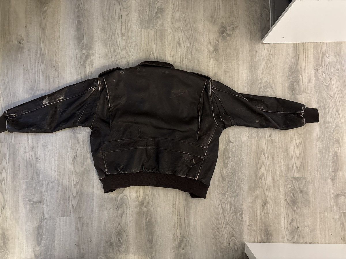 Vintage Echtlederjacke