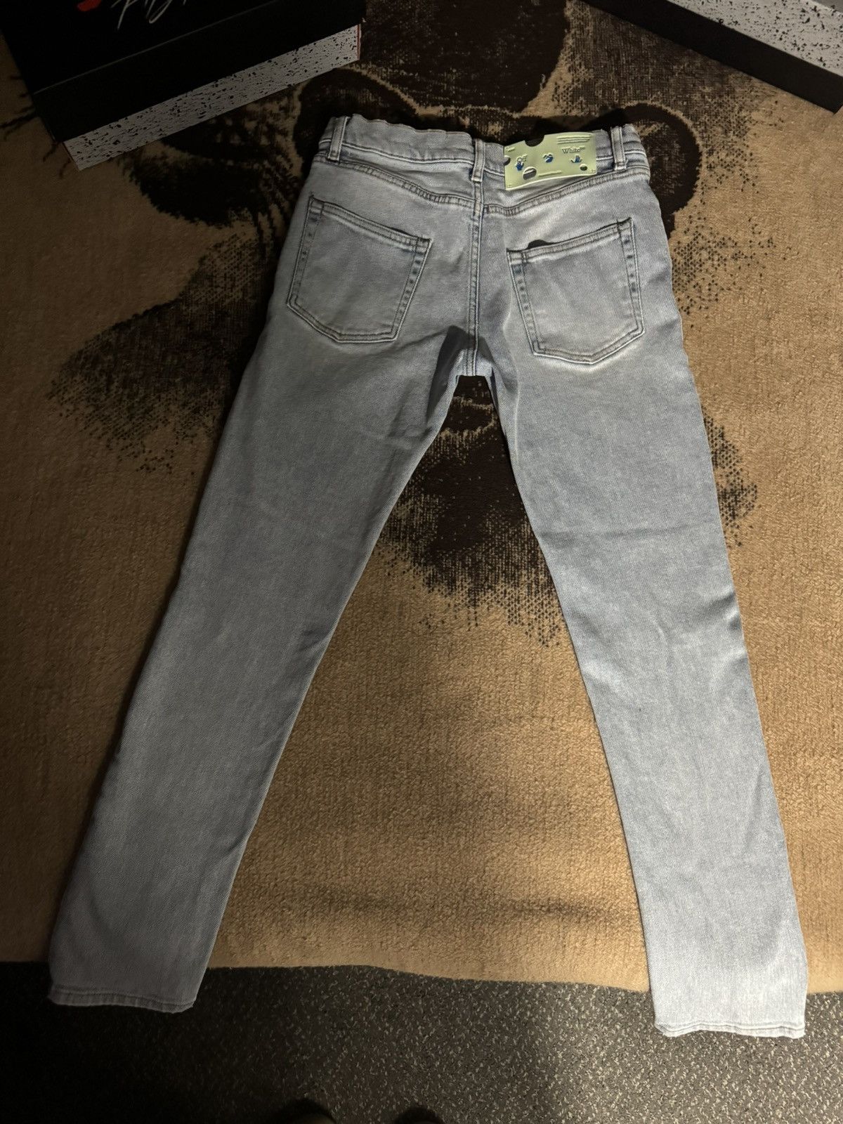 image of Off White Off-White Light Blue Jeans, Men's (Size 30)