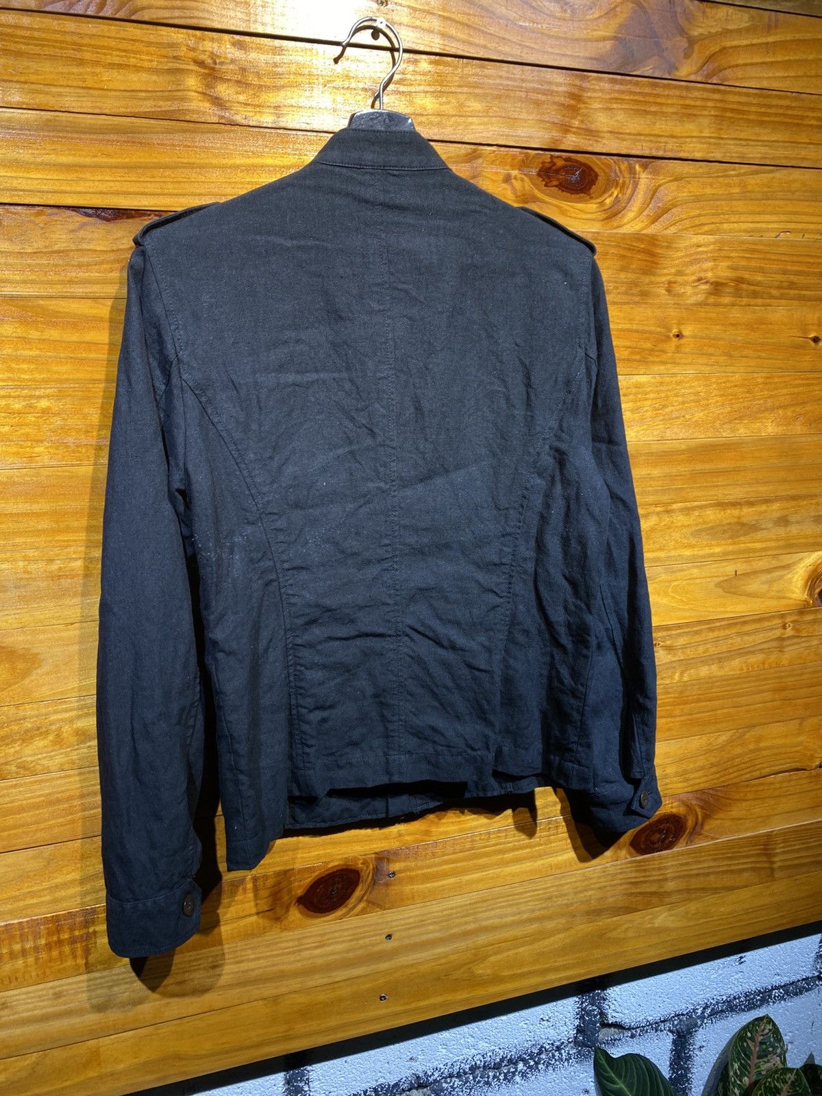 Paul Smith PS Paul Smith Black Military-Inspired Jacket – Men’s Vintage Size US S / EU 44-46 / 1 - 9 Thumbnail