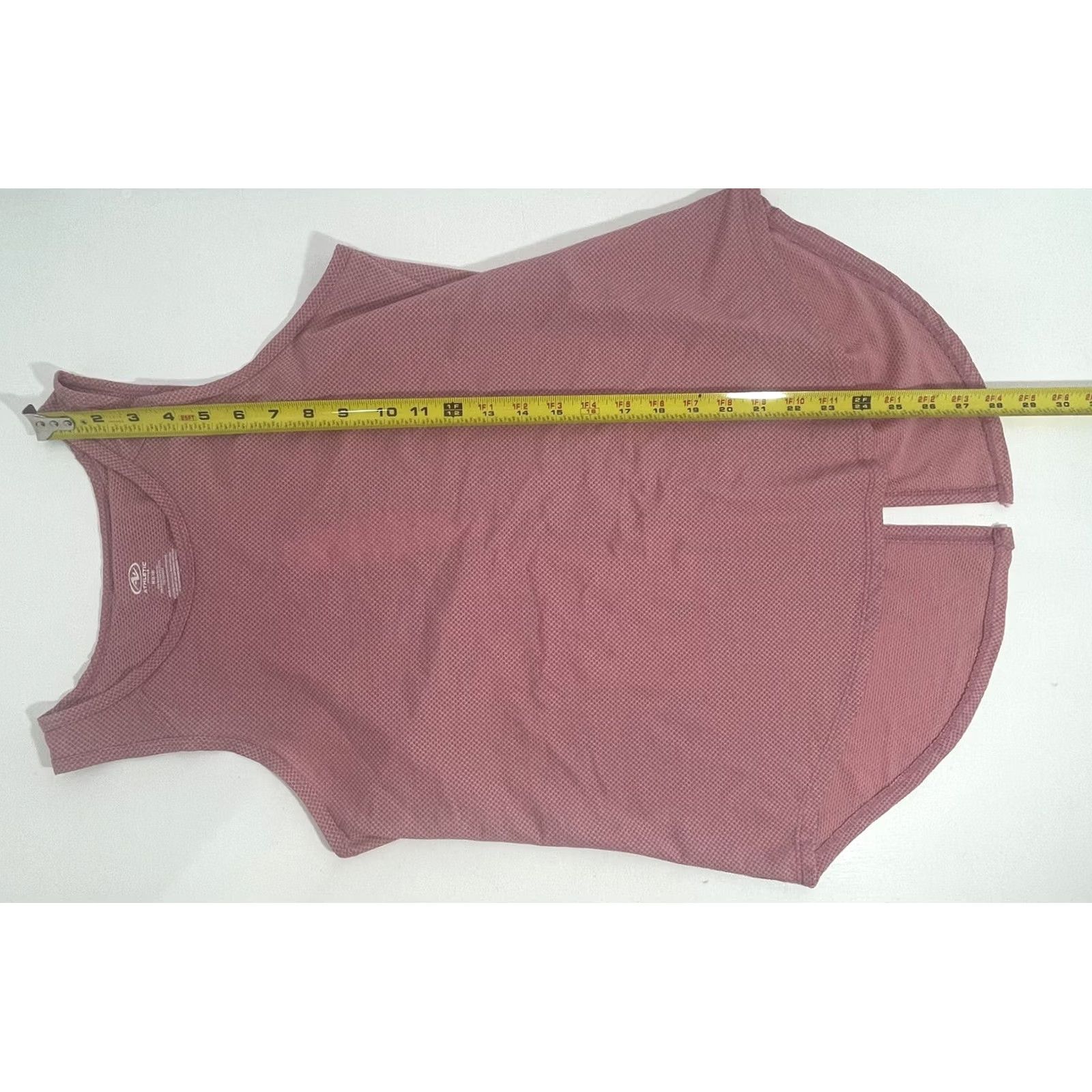Athletic Works Athletic Works Shirt Womens M Rose women medium tank top color crew neck high low Size M / US 6-8 / IT 42-44 - 7 Thumbnail