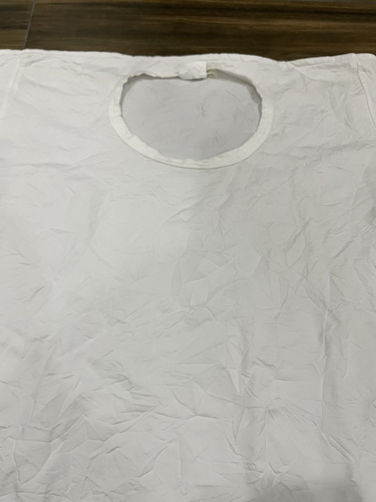 Comme des Garcons Junya Watanabe Winkled Oversized White Tee Size S / US 4 / IT 40 - 5 Thumbnail