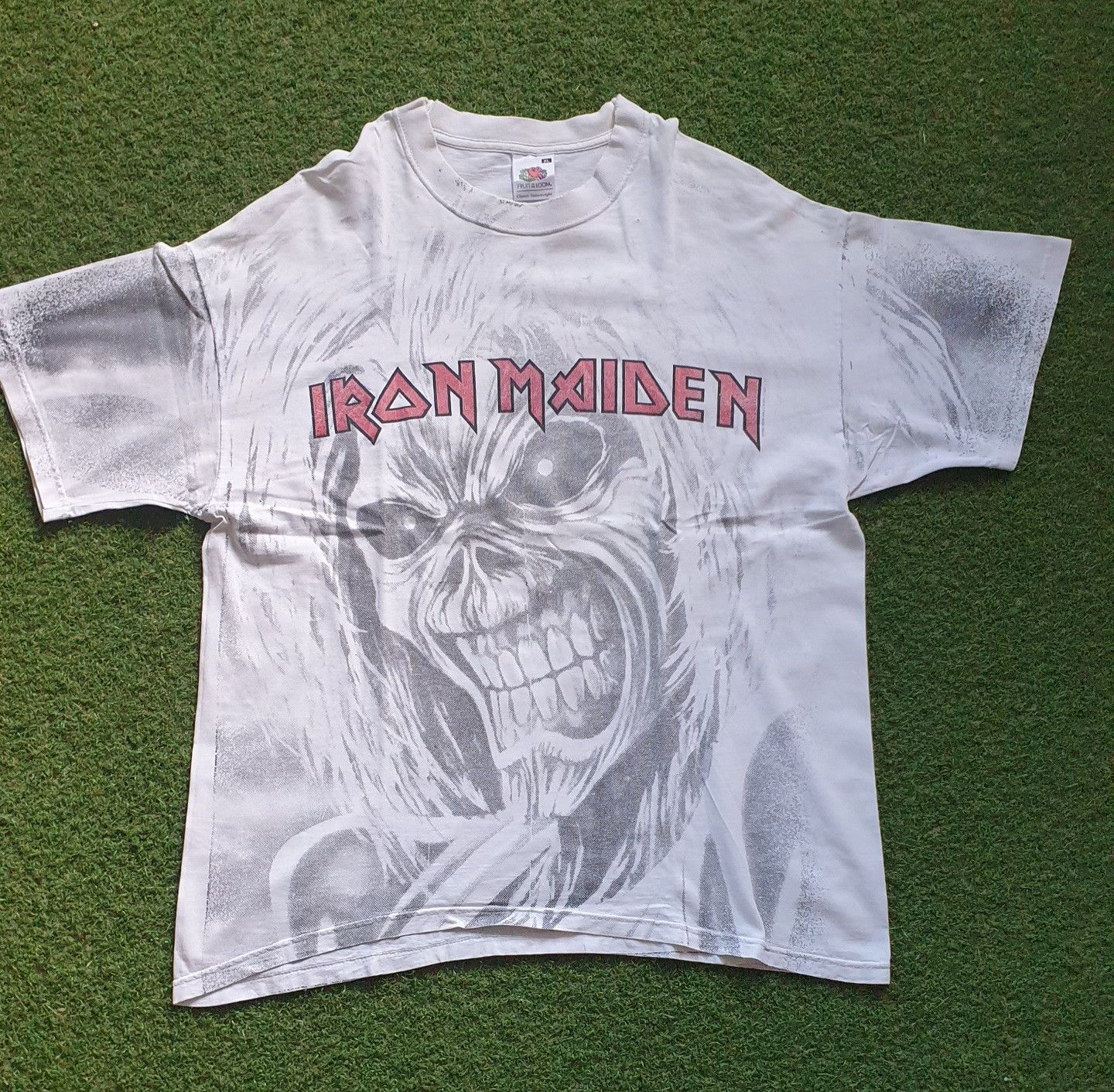 Band Tees × Fruit Of The Loom × Iron Maiden Iron Maiden 1999 - Kileers - All Over Print (AOP) - IRMA Size US XL / EU 56 / 4 - 2 Thumbnail