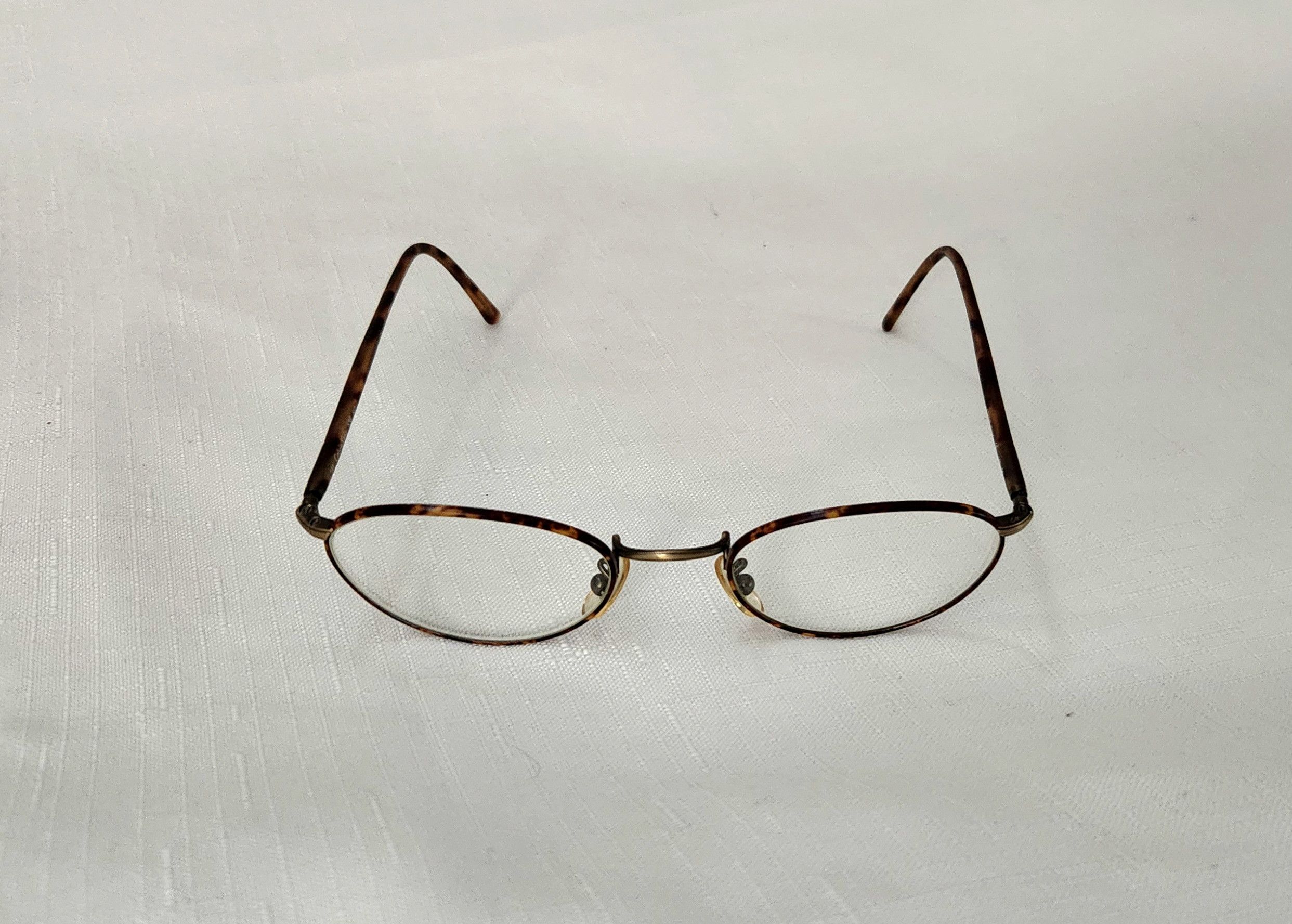 Calvin Klein × Vintage CALVIN KLEIN Vintage Tortoise 136 557 EYEGLASSES Frame Italy Size ONE SIZE - 2 Thumbnail