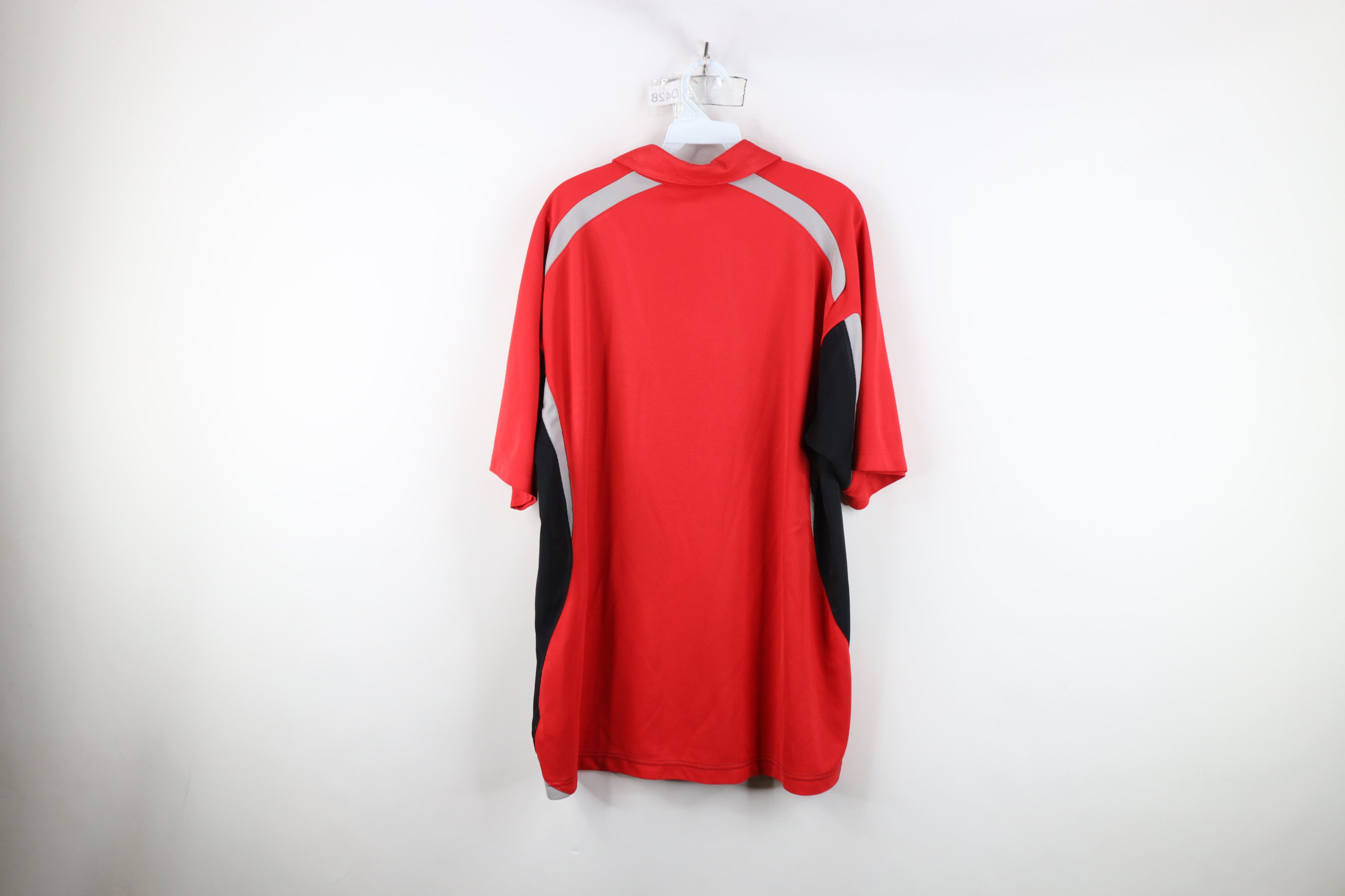 Nike × Vintage Vintage Nike Mini Swoosh Ohio State University Football Polo Size US L / EU 52-54 / 3 - 13 Thumbnail