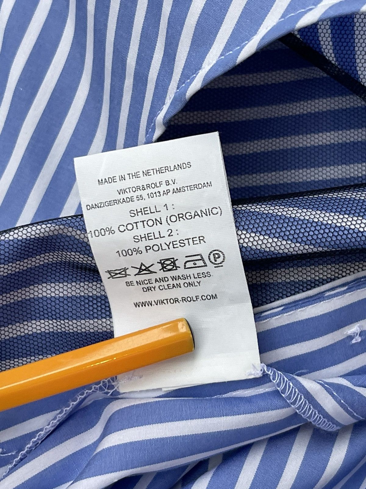 Viktor & Rolf !DS! FW22 Viktor & Rolf Floating Away Reconstructed Shirt Size L / US 10 / IT 46 - 19 Thumbnail