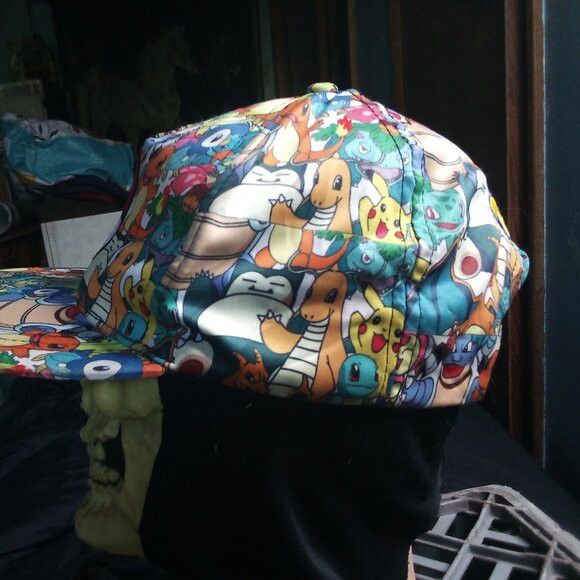 Pokemon Pokemon Catch 'Em All Snap Back Hat Cap Size ONE SIZE - 3 Thumbnail