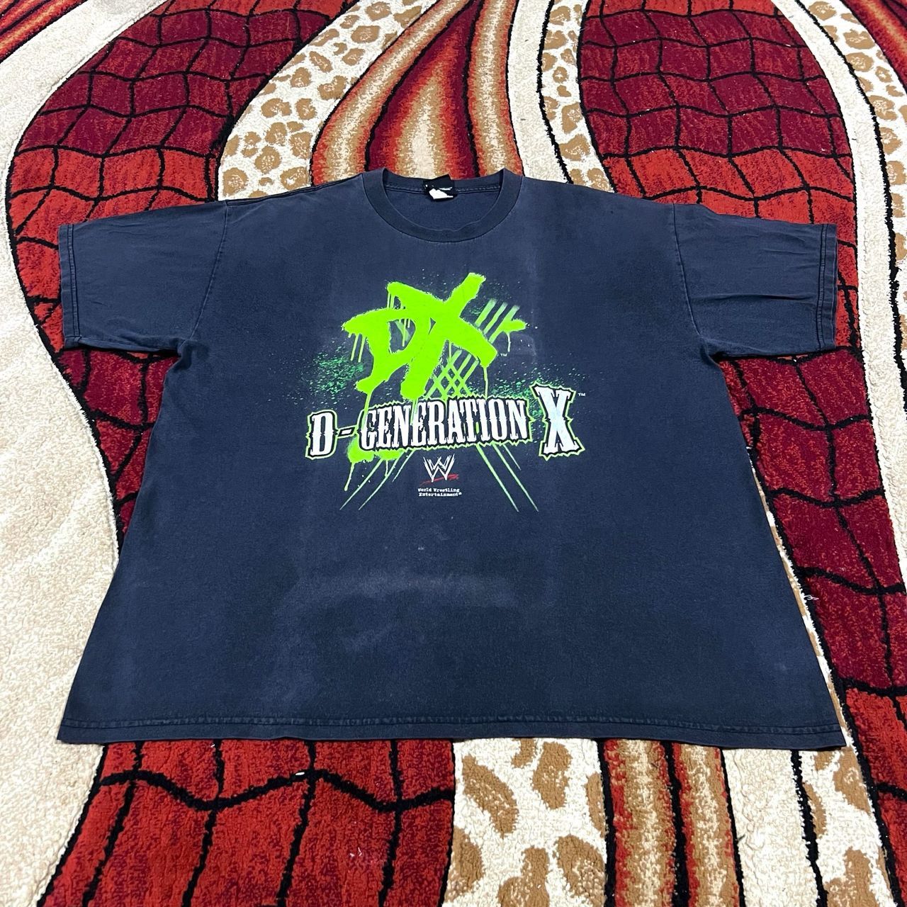 WWE Vintage Thrashed Faded DX D-GENERATION X ERD GRUNGE T Shirt Size US XL / EU 56 / 4 - 2 Thumbnail